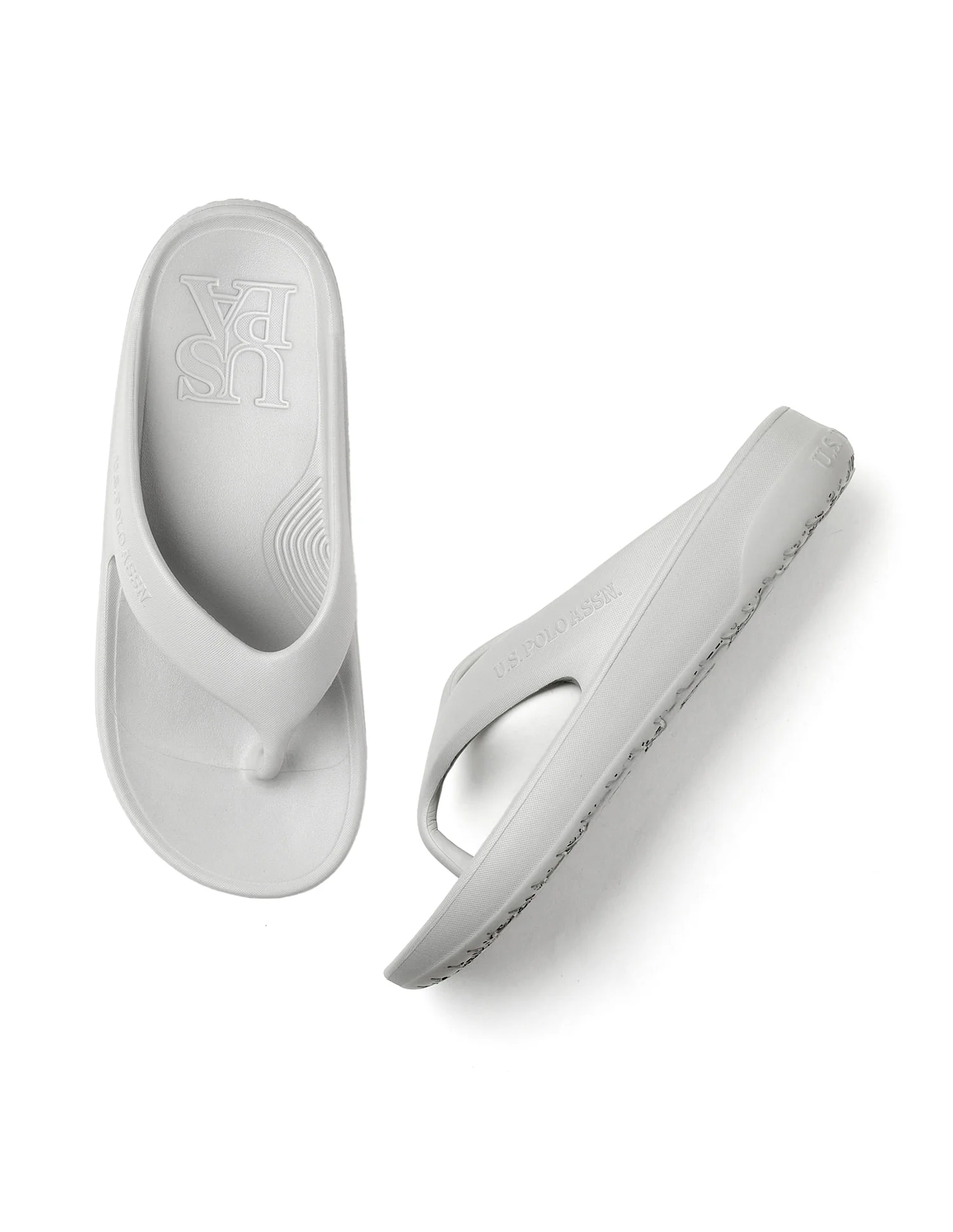 Men Axel Grey Foam Walk Flip Flop - Image 3