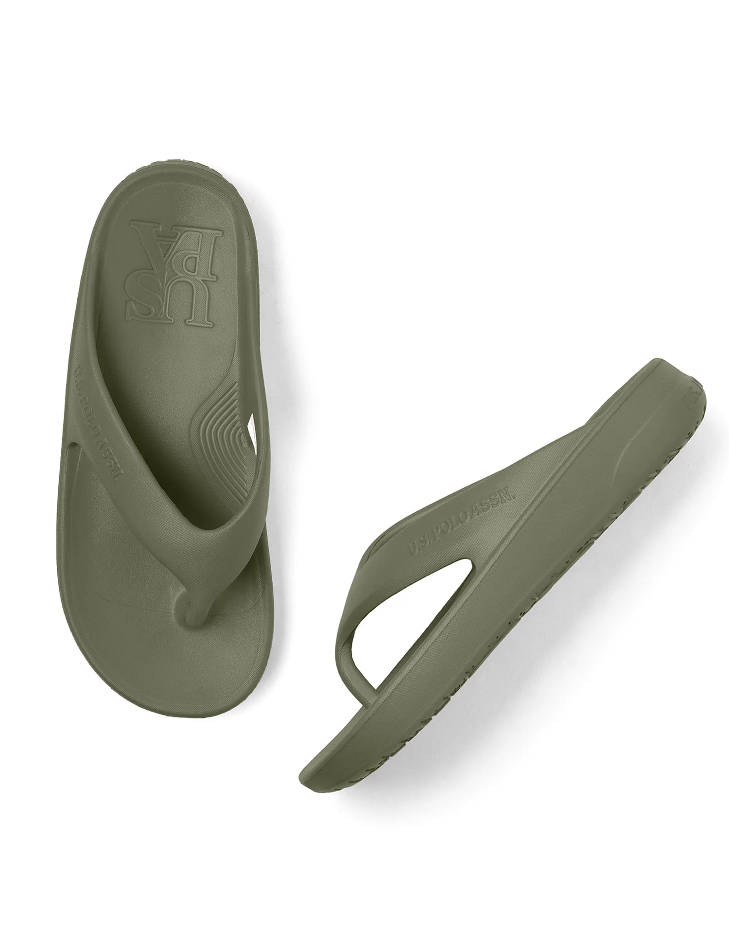 Men Axel Dk. Green Foam Walk Flip Flop - Image 3