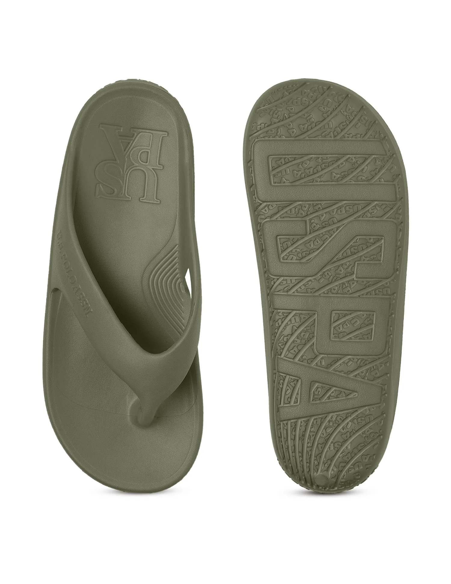 Men Axel Dk. Green Foam Walk Flip Flop - Image 7