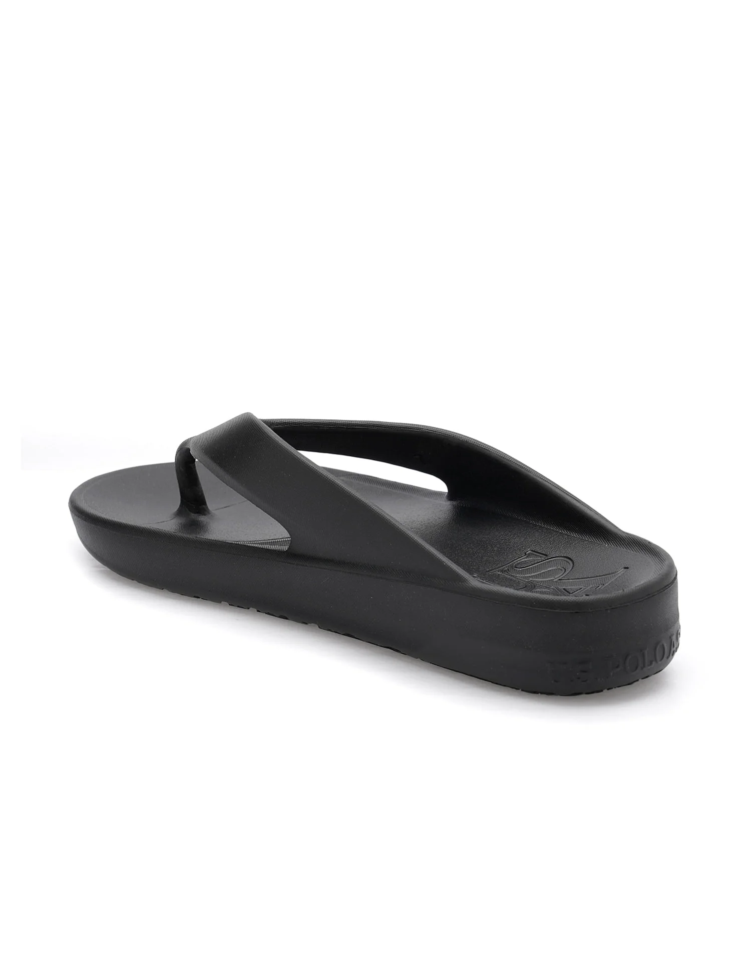 Men Axel Black Foam Walk Flip Flop - Image 4