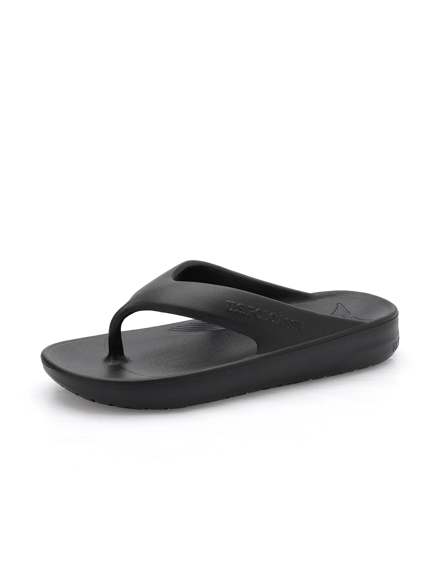 Men Axel Black Foam Walk Flip Flop - Image 7