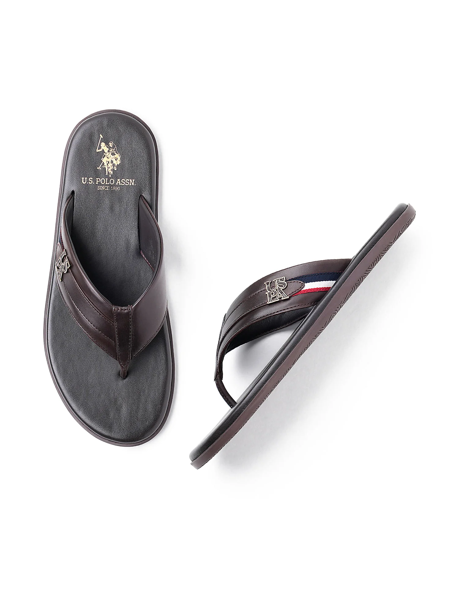 Men Broad Strap Hendrik Flip Flops - Image 2