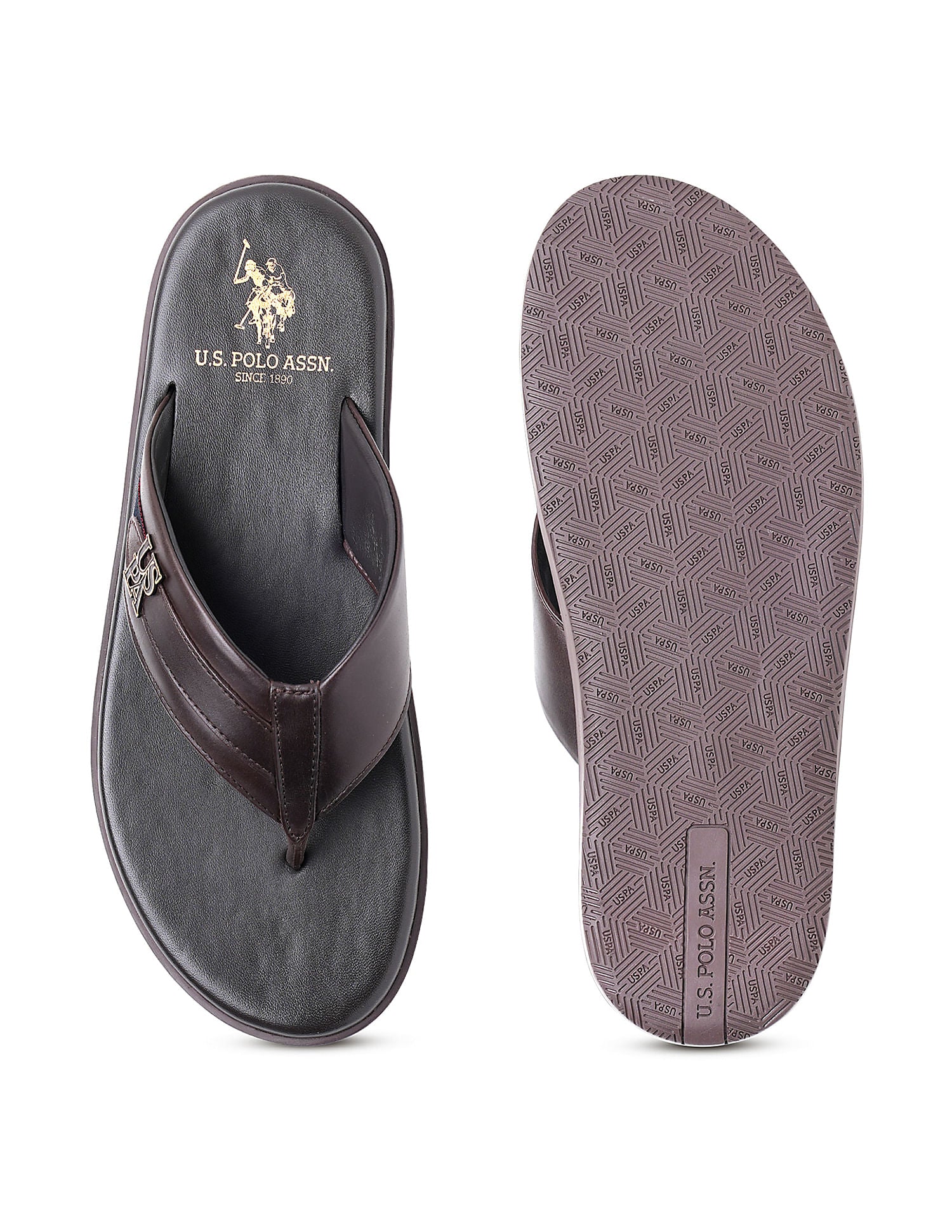 Men Broad Strap Hendrik Flip Flops - Image 6