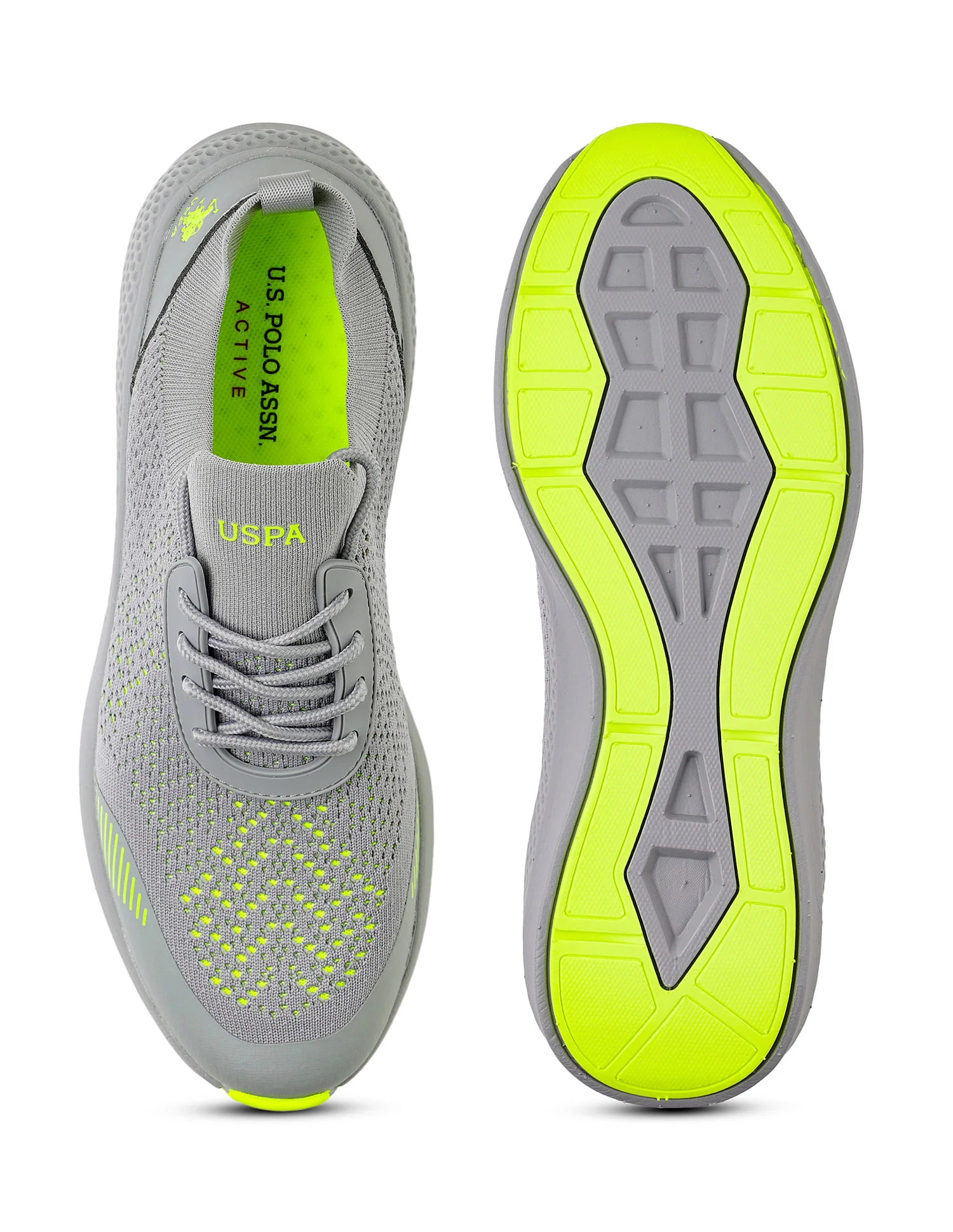 Men Castro 2.0 Grey Uspa Sport  Sneakers - Image 6