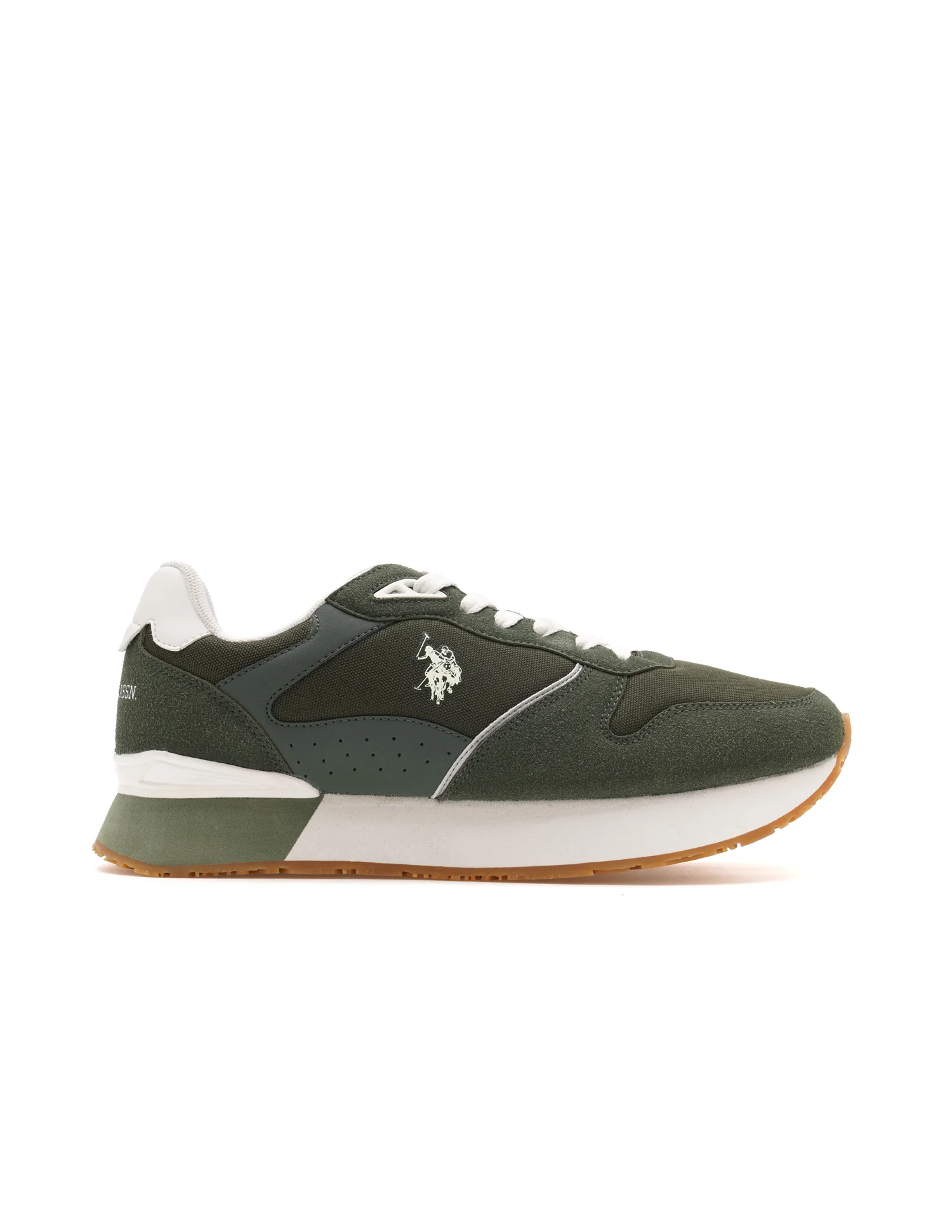 Men Aspen Green Retro Joggers Sneakers - Image 4