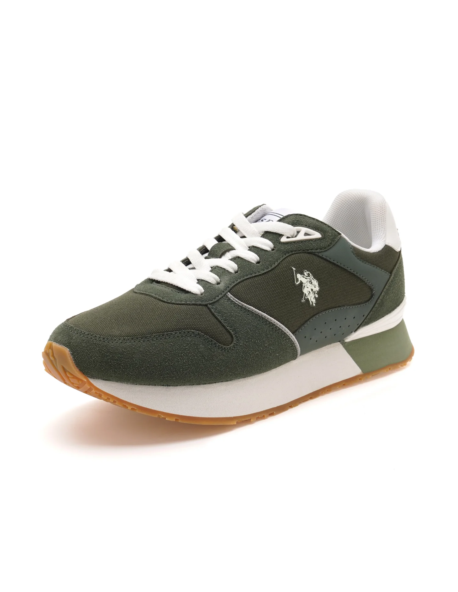Men Aspen Green Retro Joggers Sneakers - Image 6
