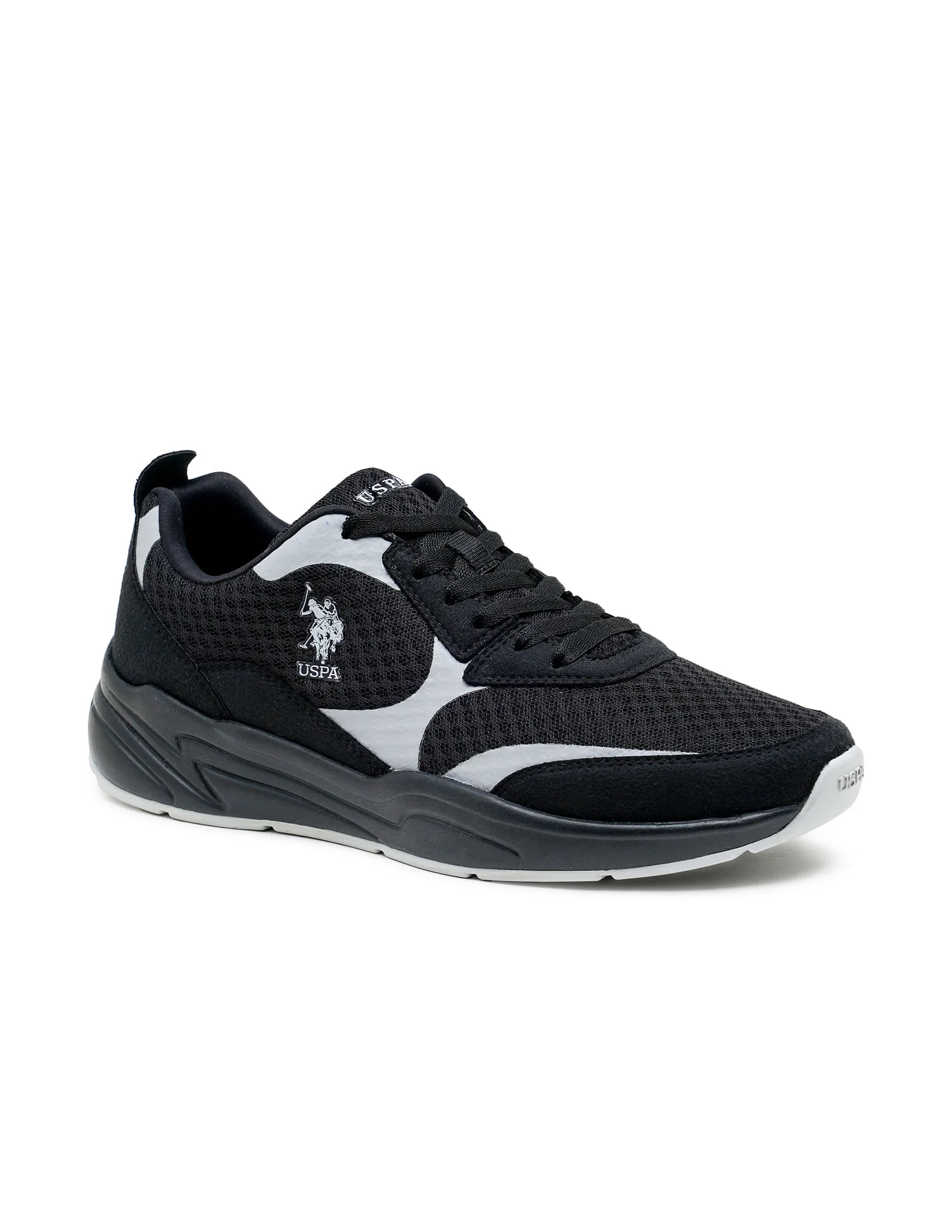 Men Cleonton Black Uspa Sport Sneakers - Image 3