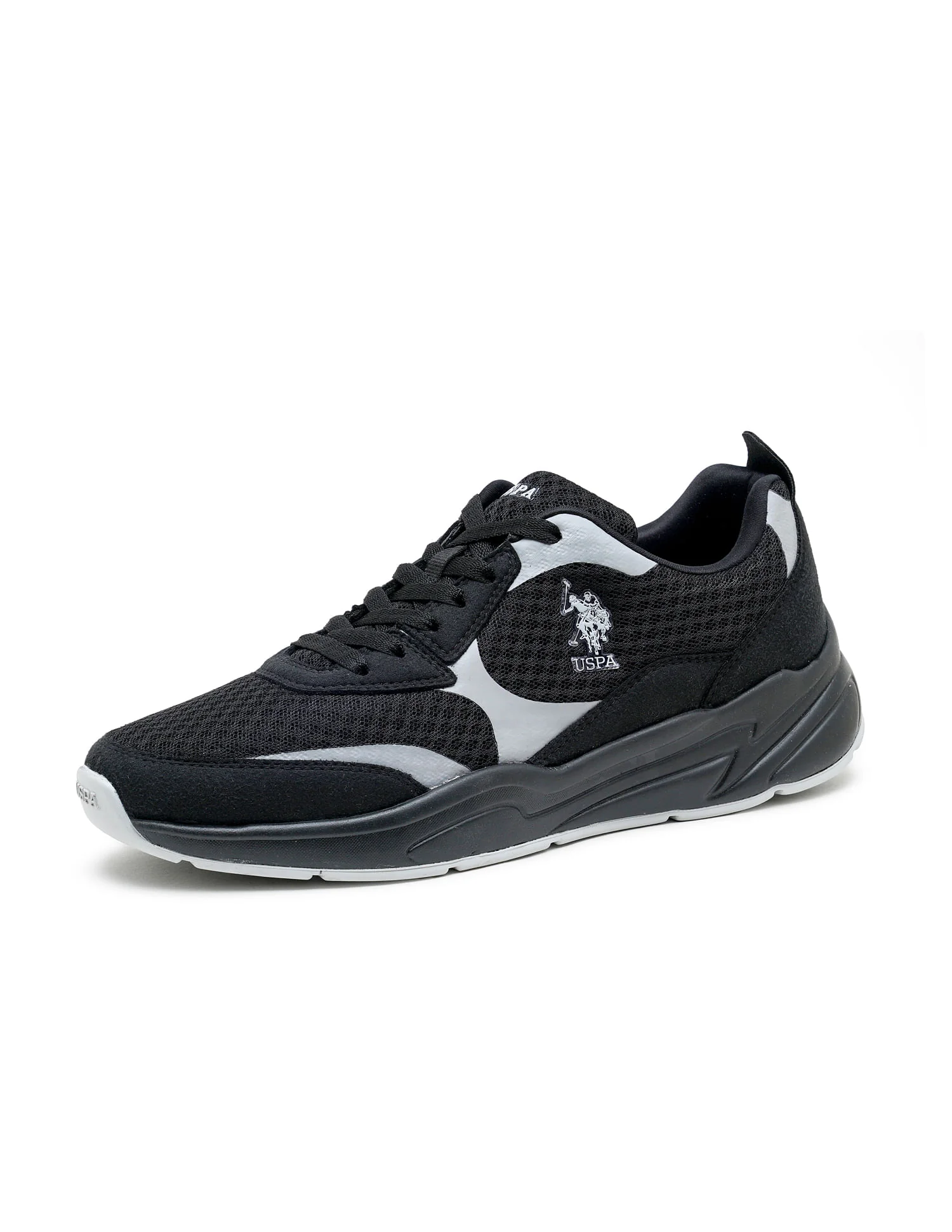 Men Cleonton Black Uspa Sport Sneakers - Image 7