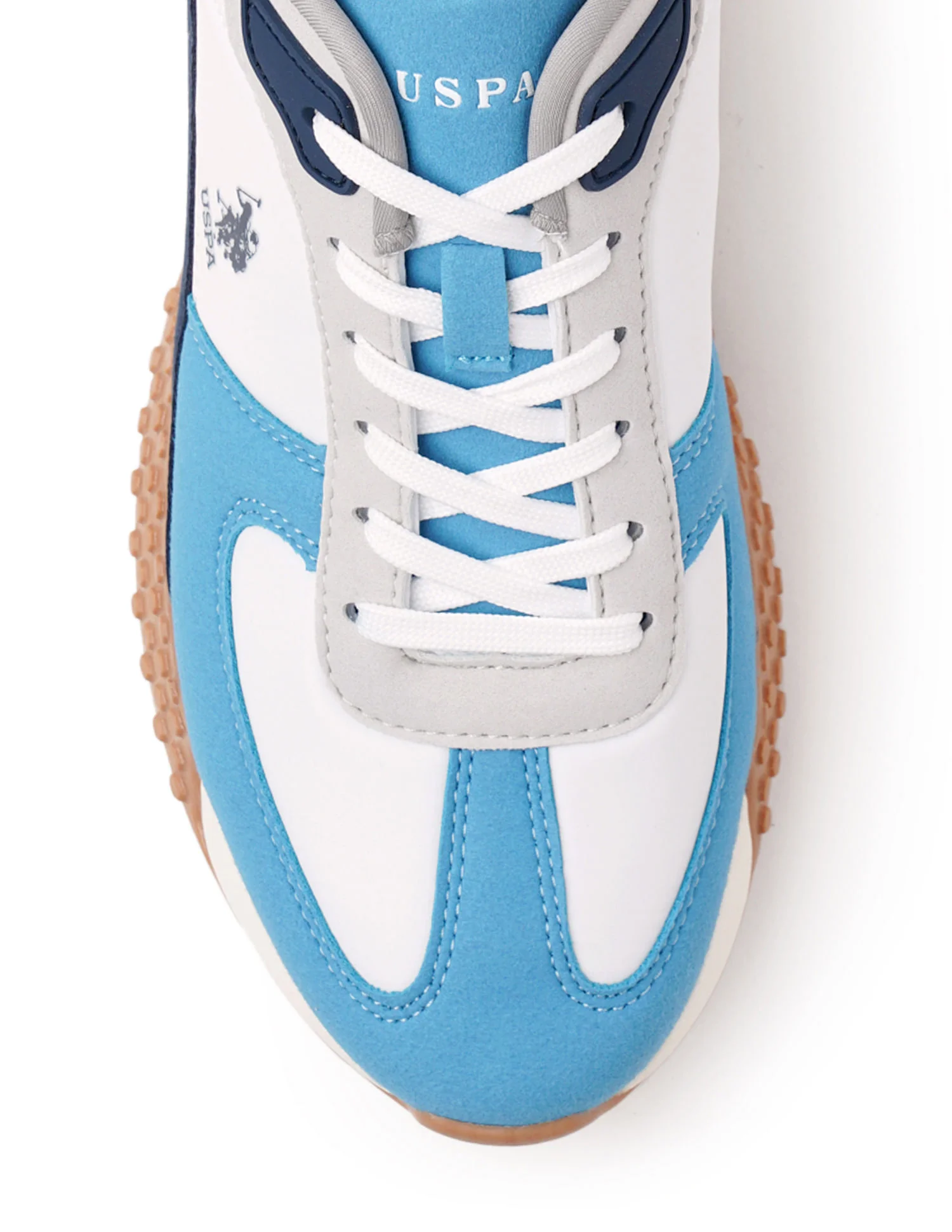 Men Coen Blue Retro Sneakers - Image 9
