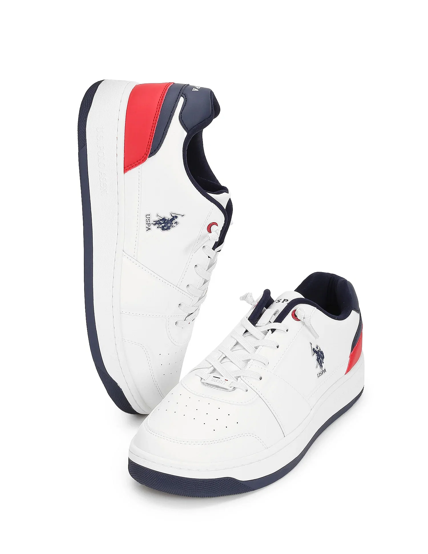 Men Finn 2.0 Off White Retro Court Sneakers - Image 3