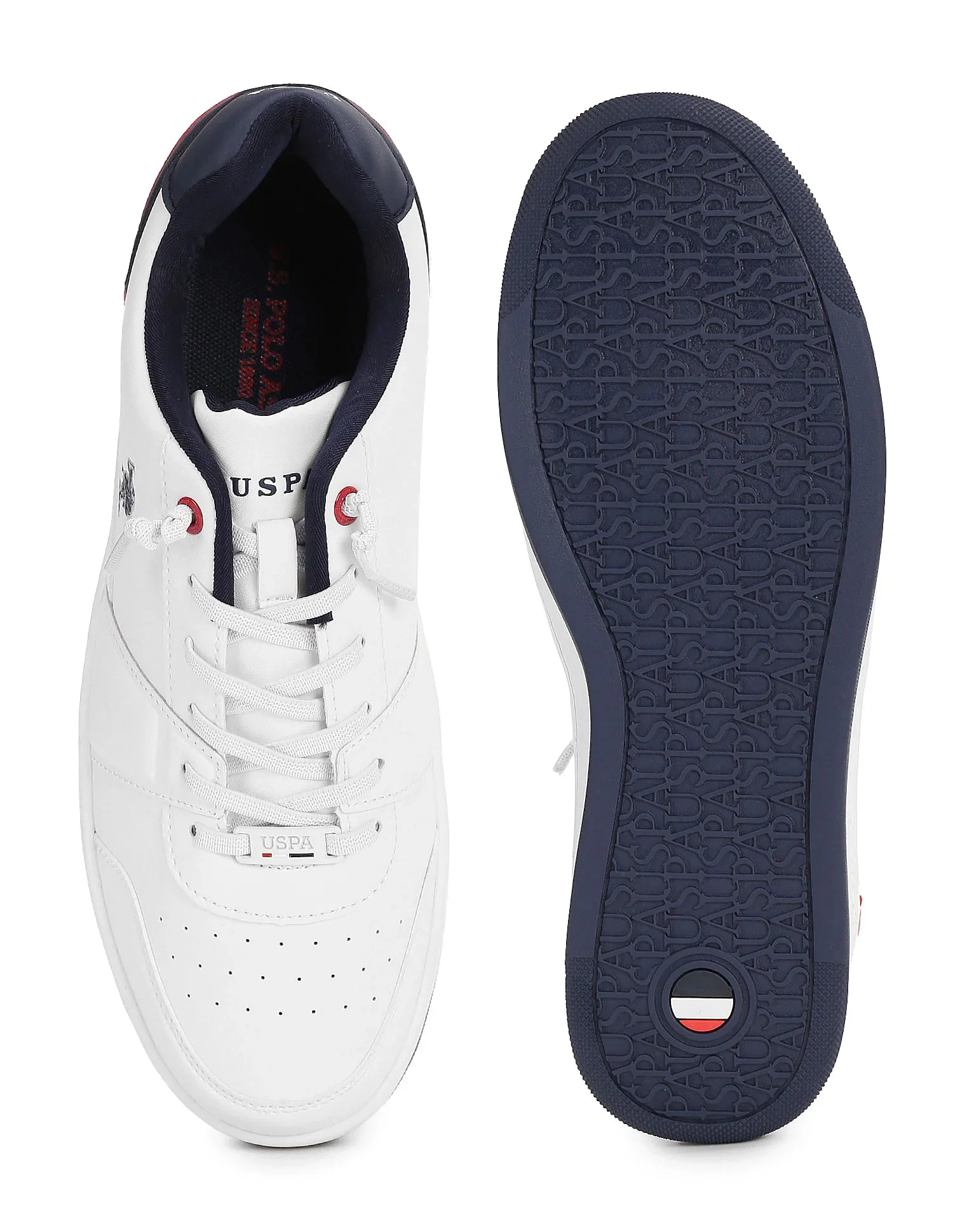 Men Finn 2.0 Off White Retro Court Sneakers - Image 6
