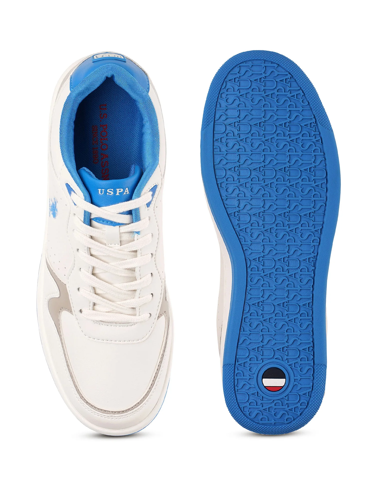 Men Lenoy Beige Retro Court Sneakers - Image 6