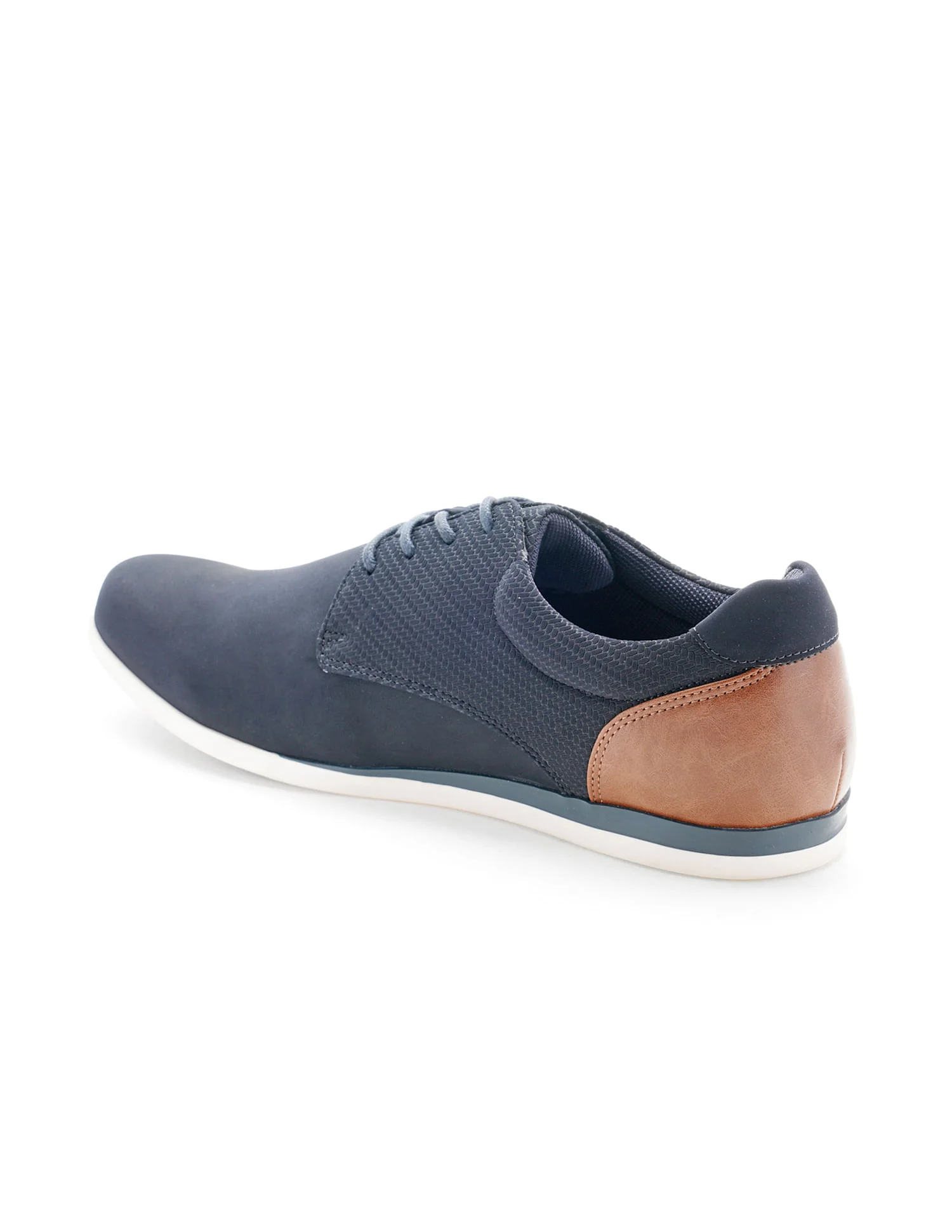 Men Lucius 3.0 Navy Work Casuals Lace Up Shoes - Image 4