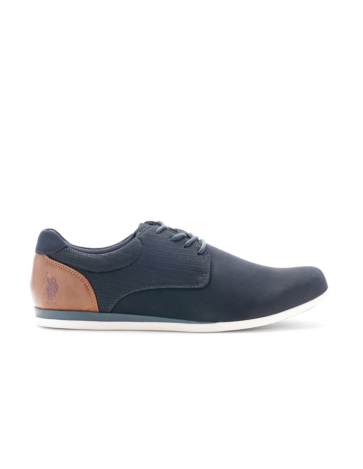 Men Lucius 3.0 Navy Work Casuals Lace Up Shoes - Image 5