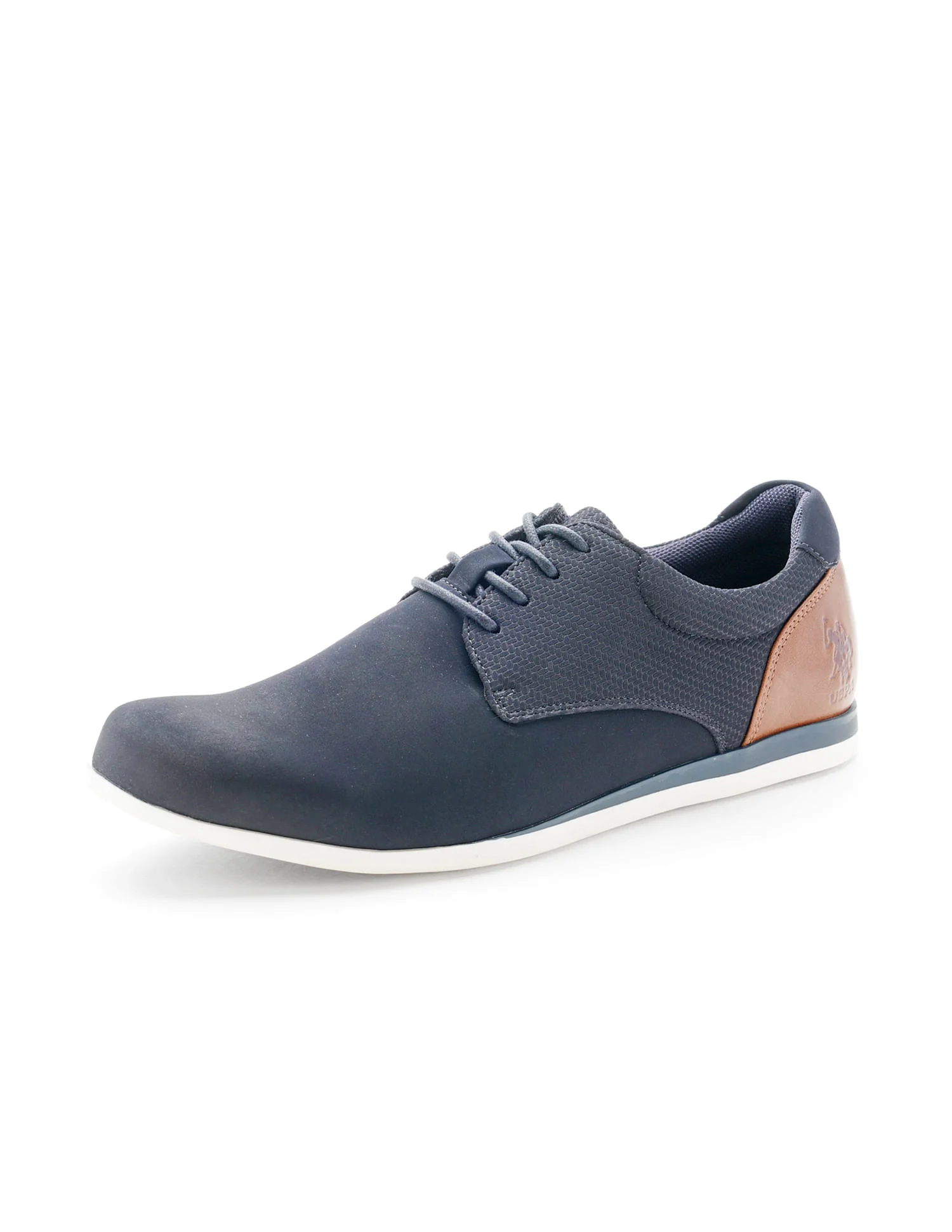 Men Lucius 3.0 Navy Work Casuals Lace Up Shoes - Image 7