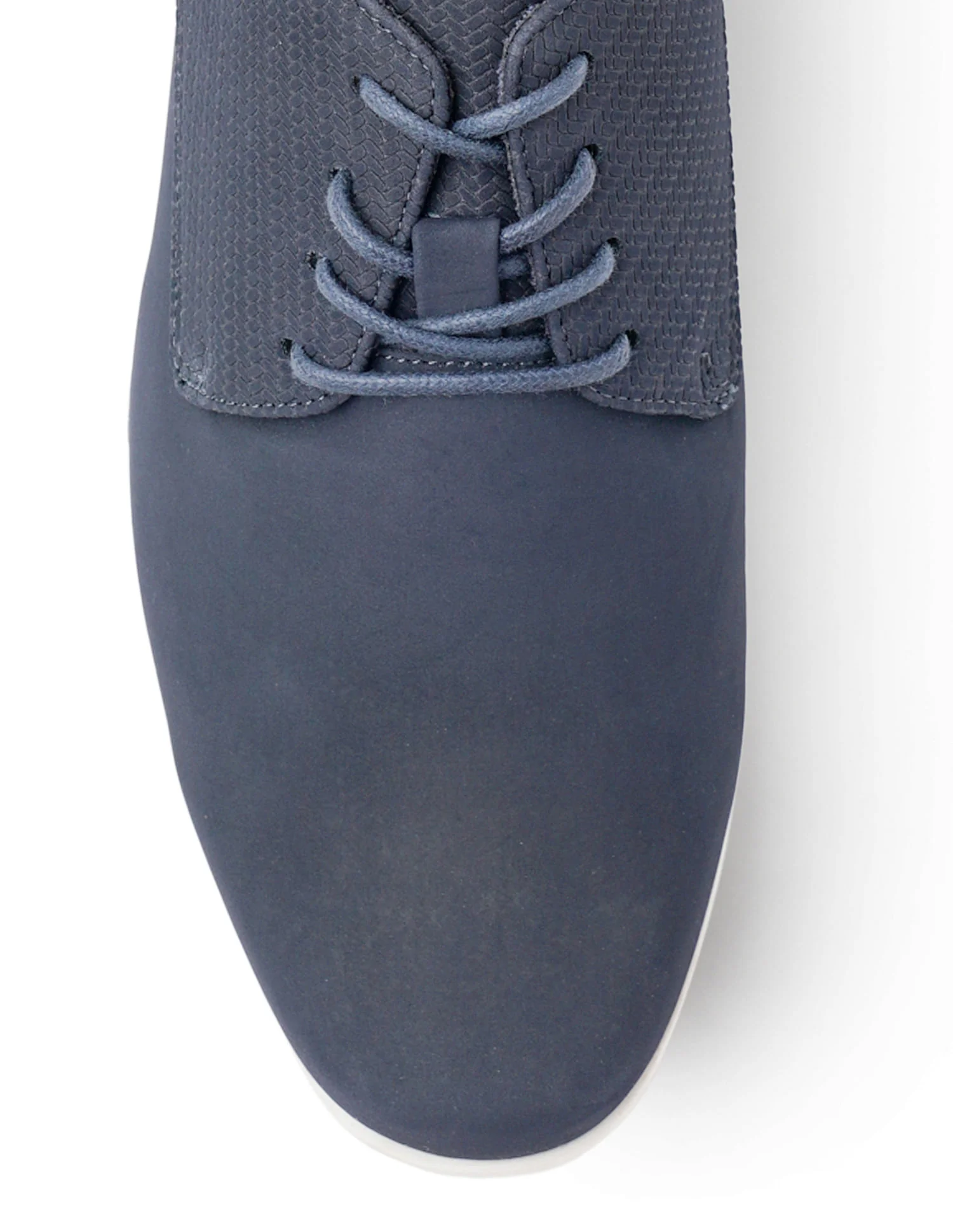 Men Lucius 3.0 Navy Work Casuals Lace Up Shoes - Image 8