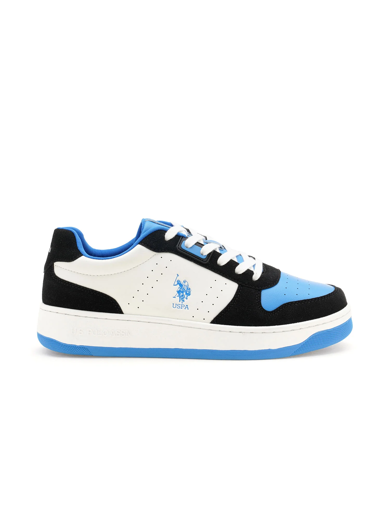 Men Oakley Blue Retro Court Sneakers - Image 5