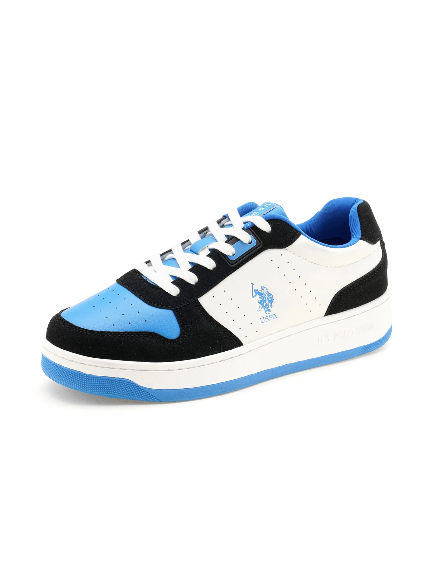 Men Oakley Blue Retro Court Sneakers - Image 7