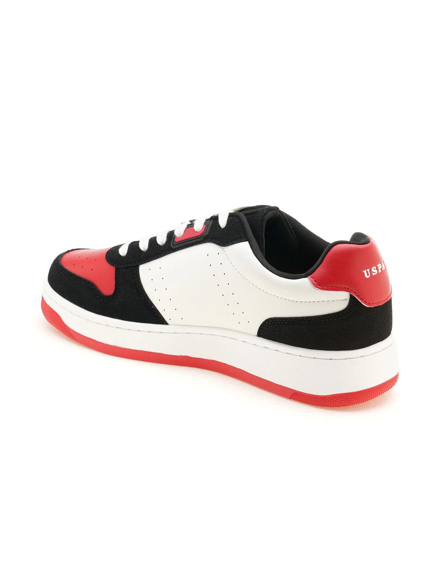 Men Oakley Red Retro Court Sneakers - Image 4