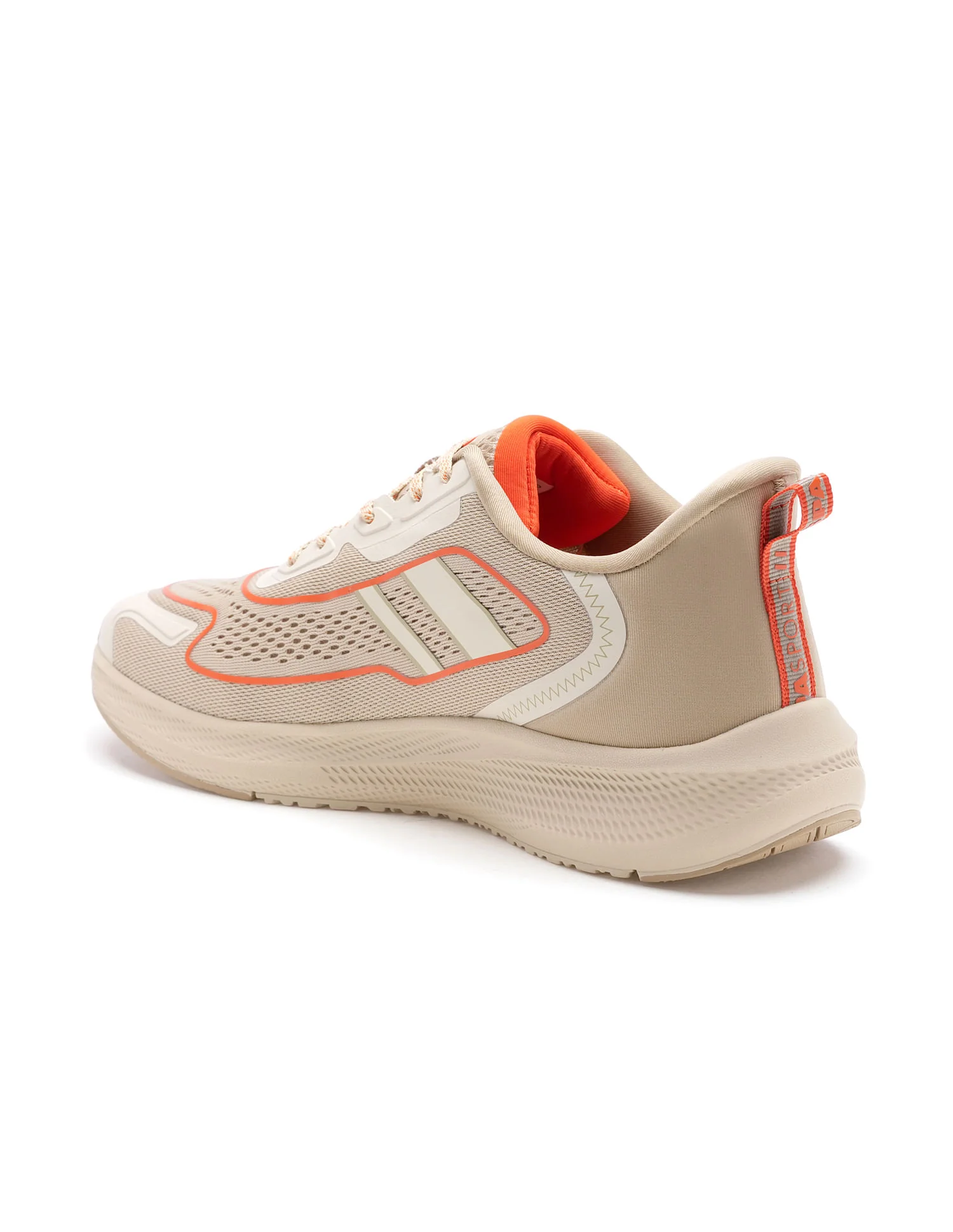 Men Ricco Beige Uspa Sport Sneakers - Image 4