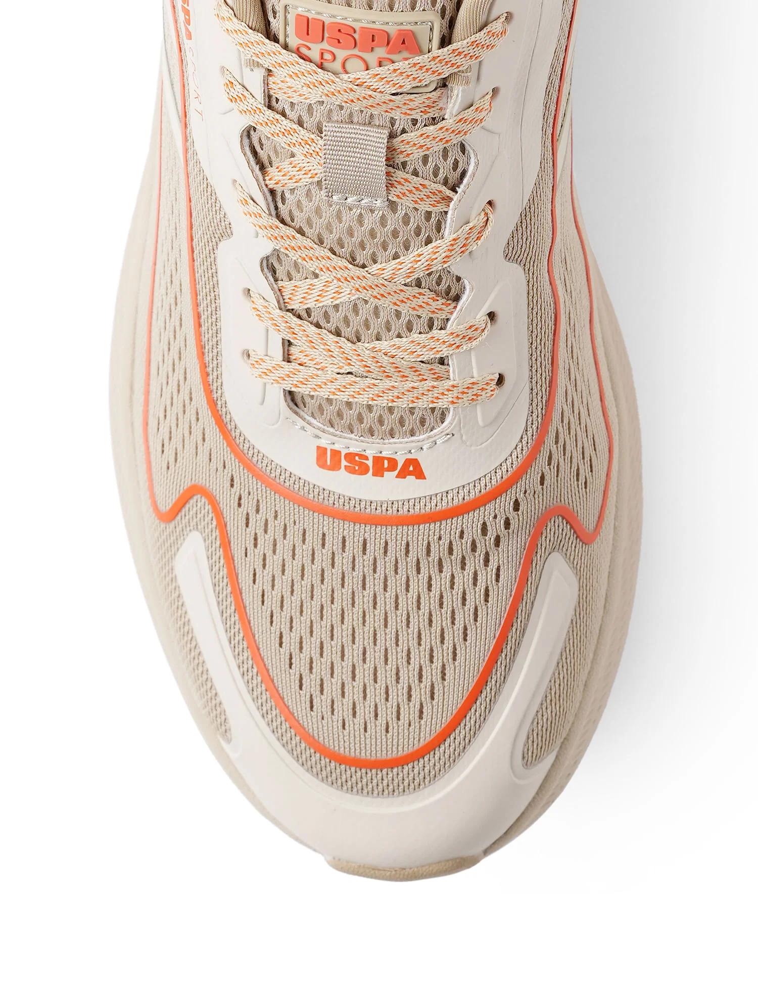 Men Ricco Beige Uspa Sport Sneakers - Image 8