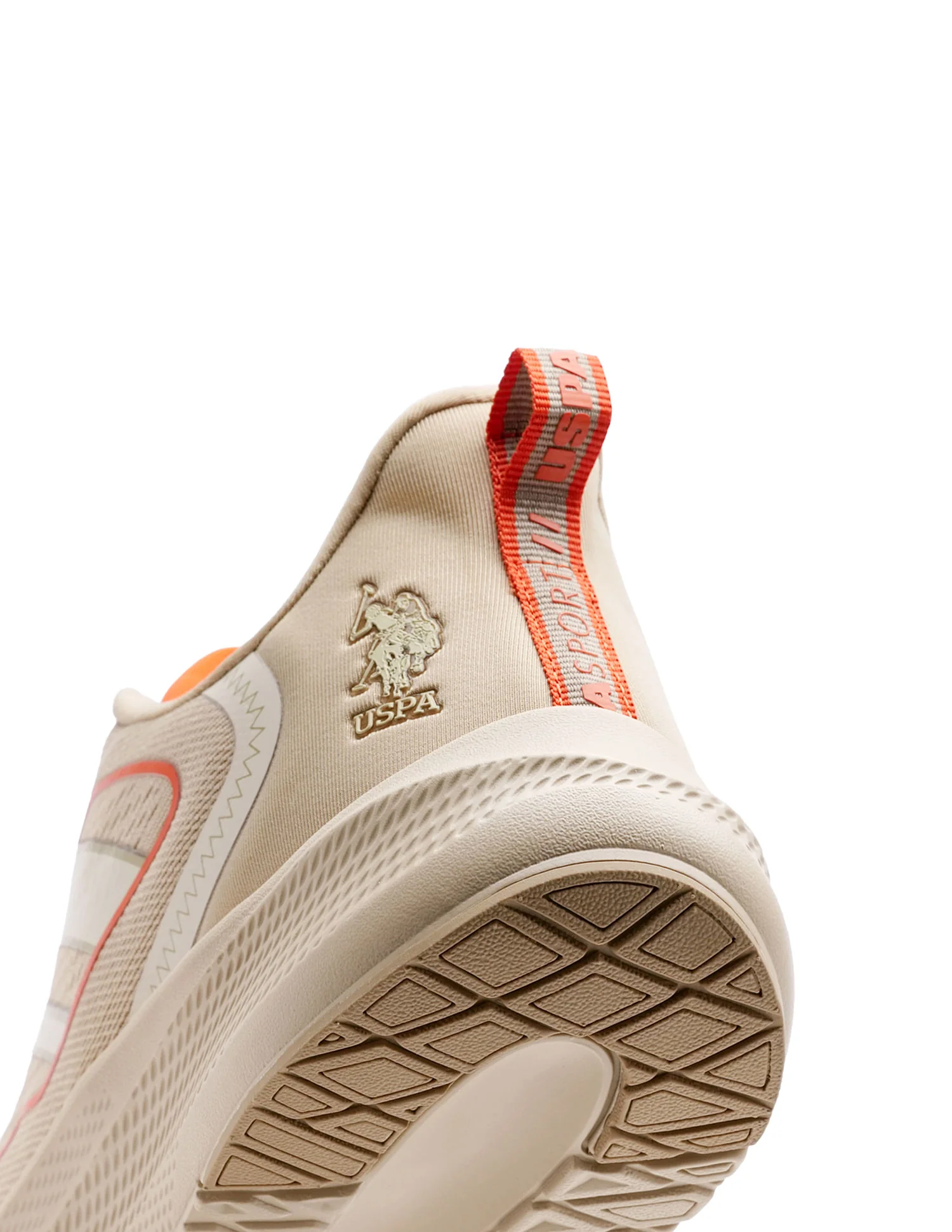 Men Ricco Beige Uspa Sport Sneakers - Image 9