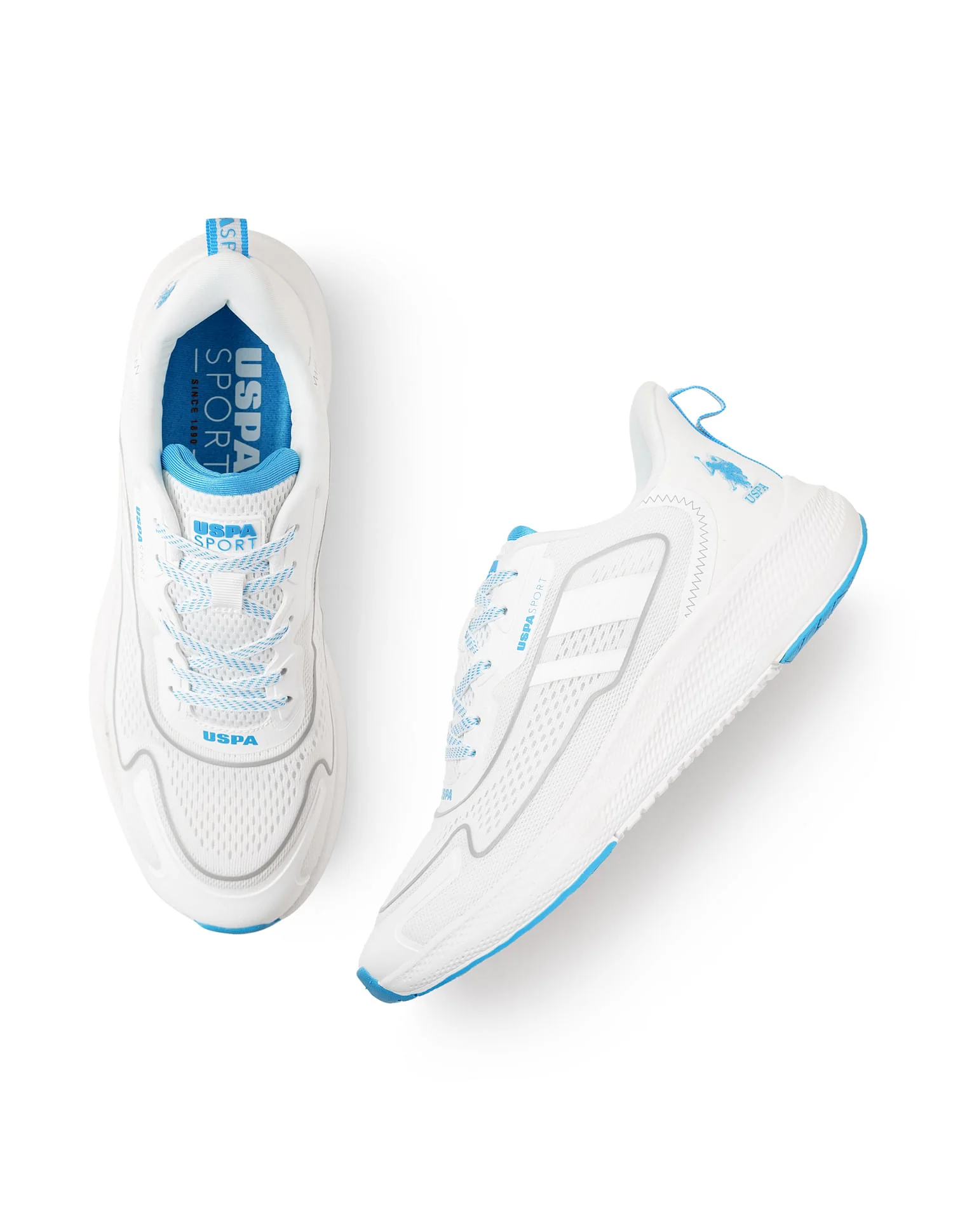 Men Ricco Off White Uspa Sport  Sneakers - Image 3