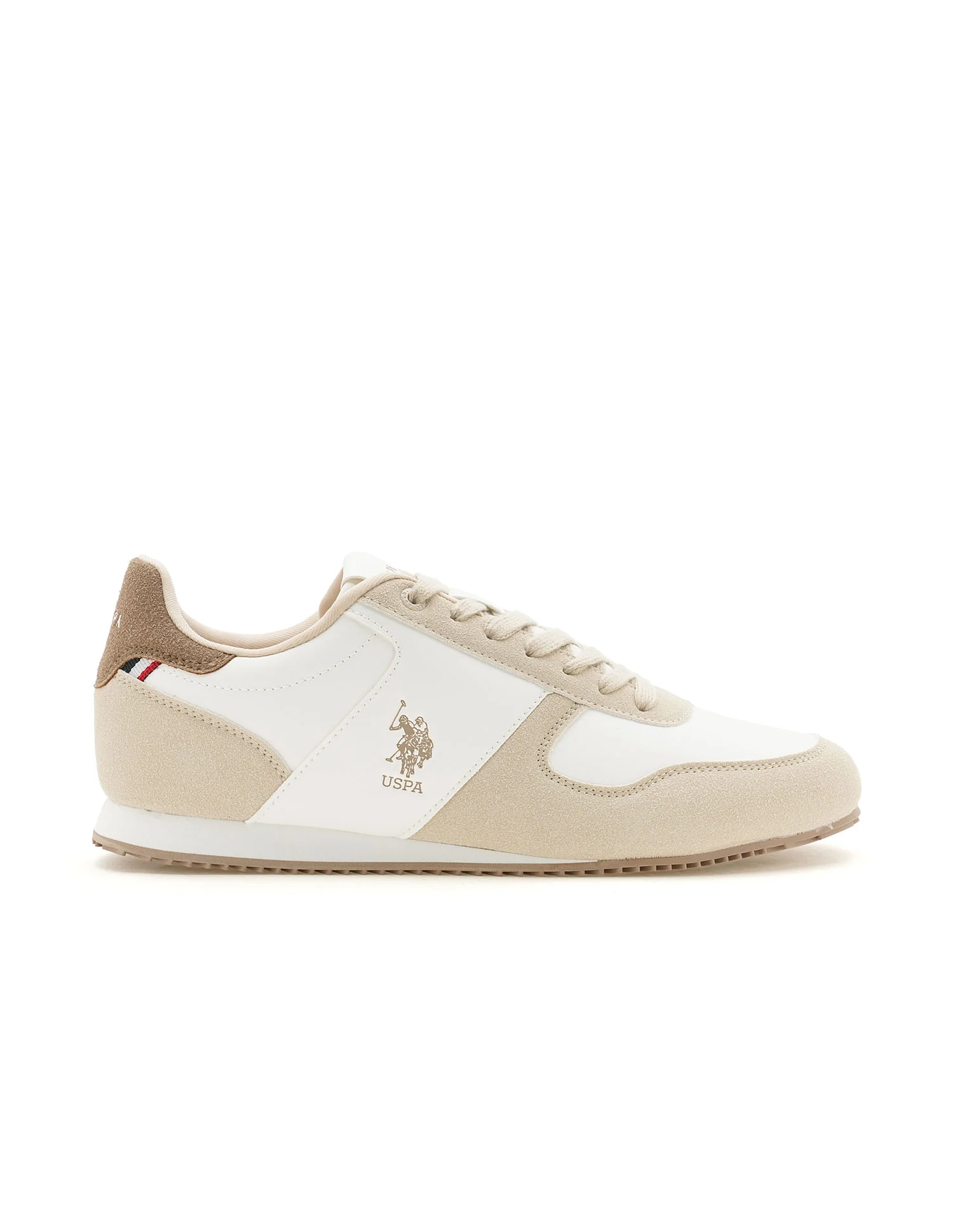 Men Sorrento 4.0 Beige Retro Sneakers - Image 5