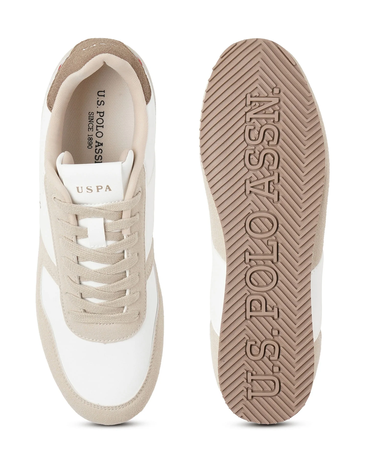 Men Sorrento 4.0 Beige Retro Sneakers - Image 6