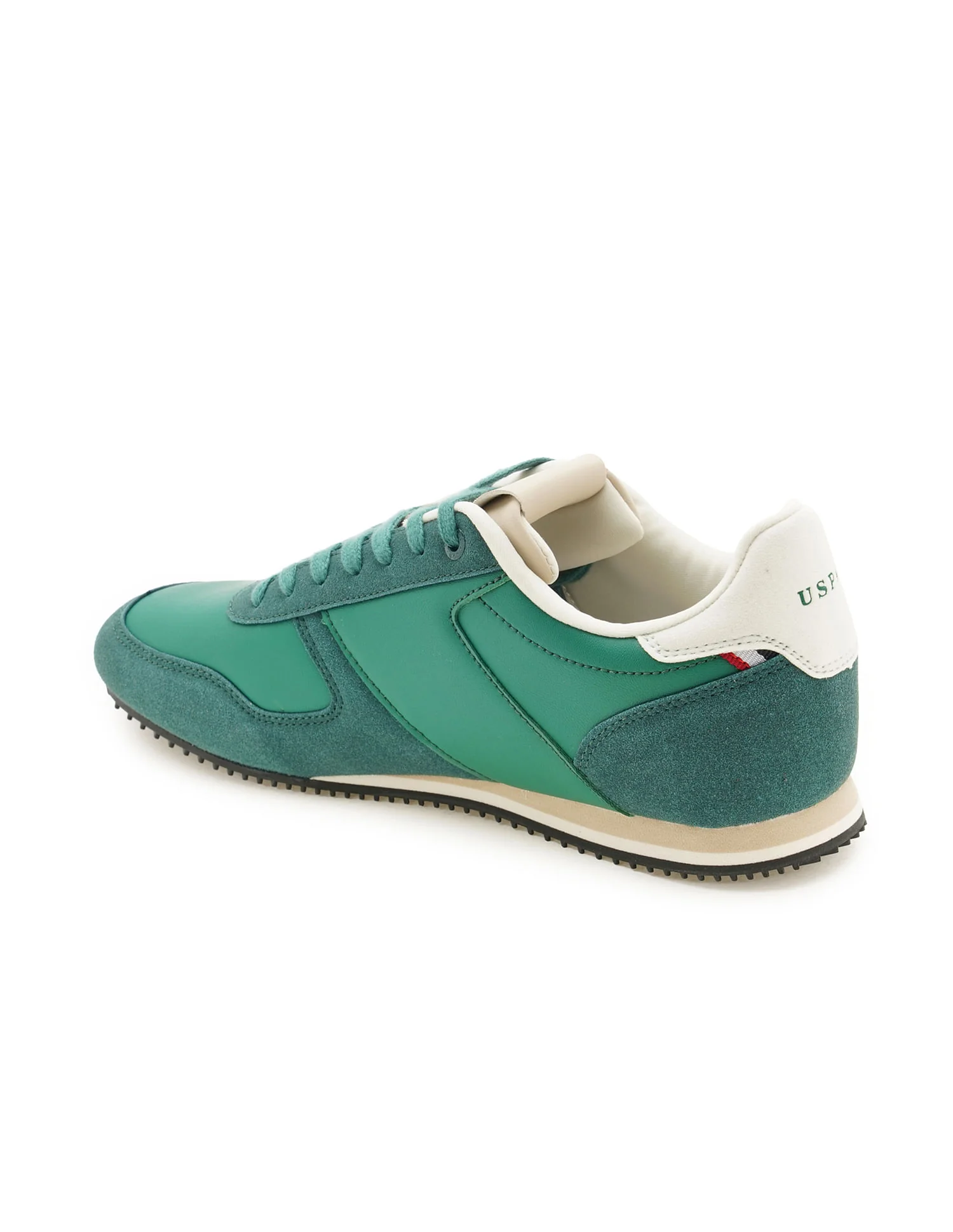 Men Sorrento Dk. Green Retro Sneakers - Image 4