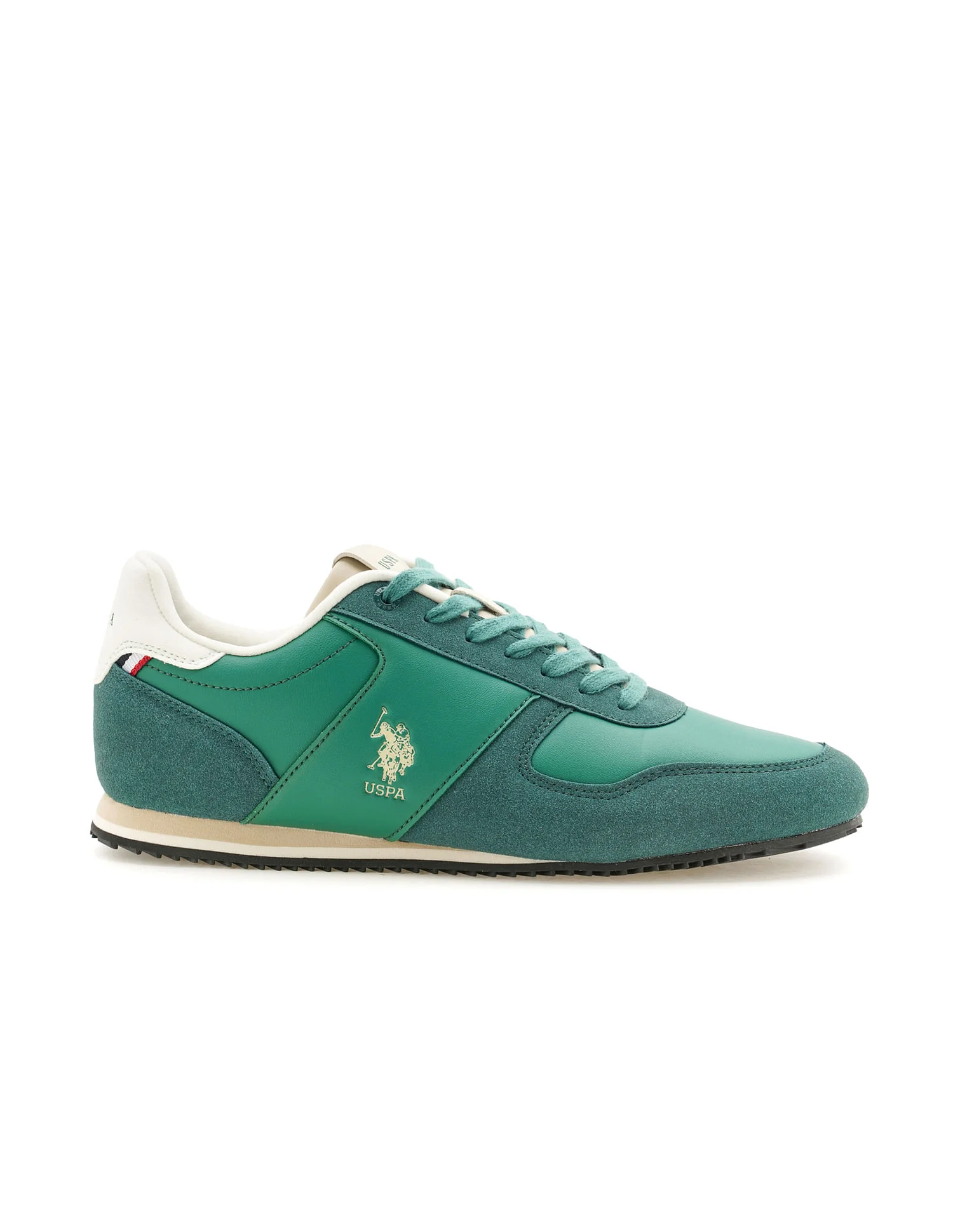 Men Sorrento Dk. Green Retro Sneakers - Image 5