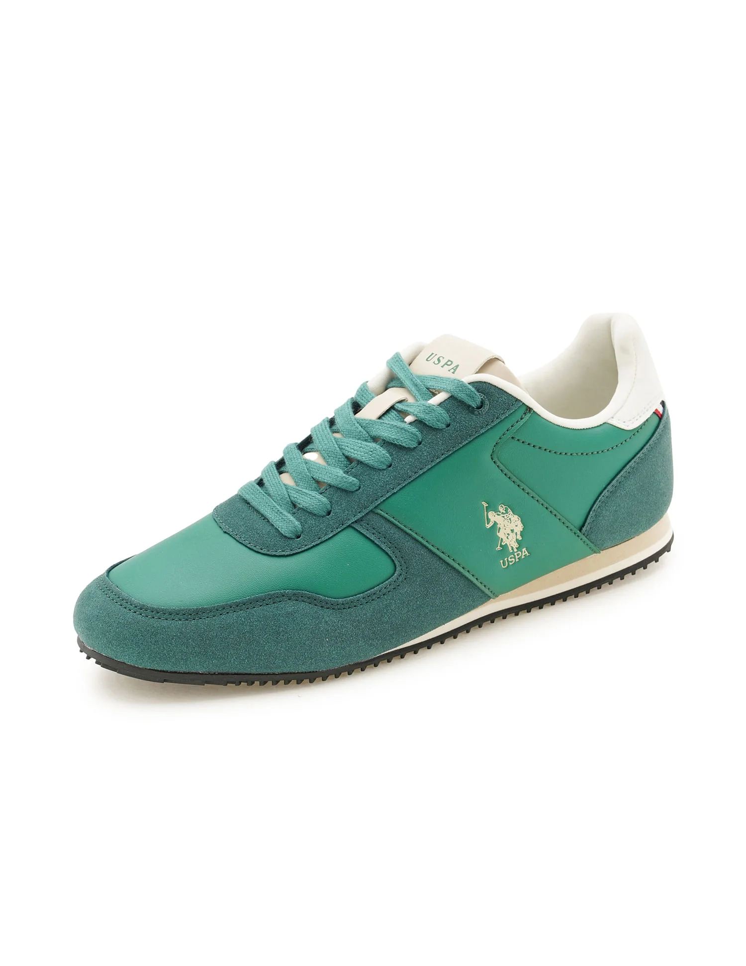 Men Sorrento Dk. Green Retro Sneakers - Image 6