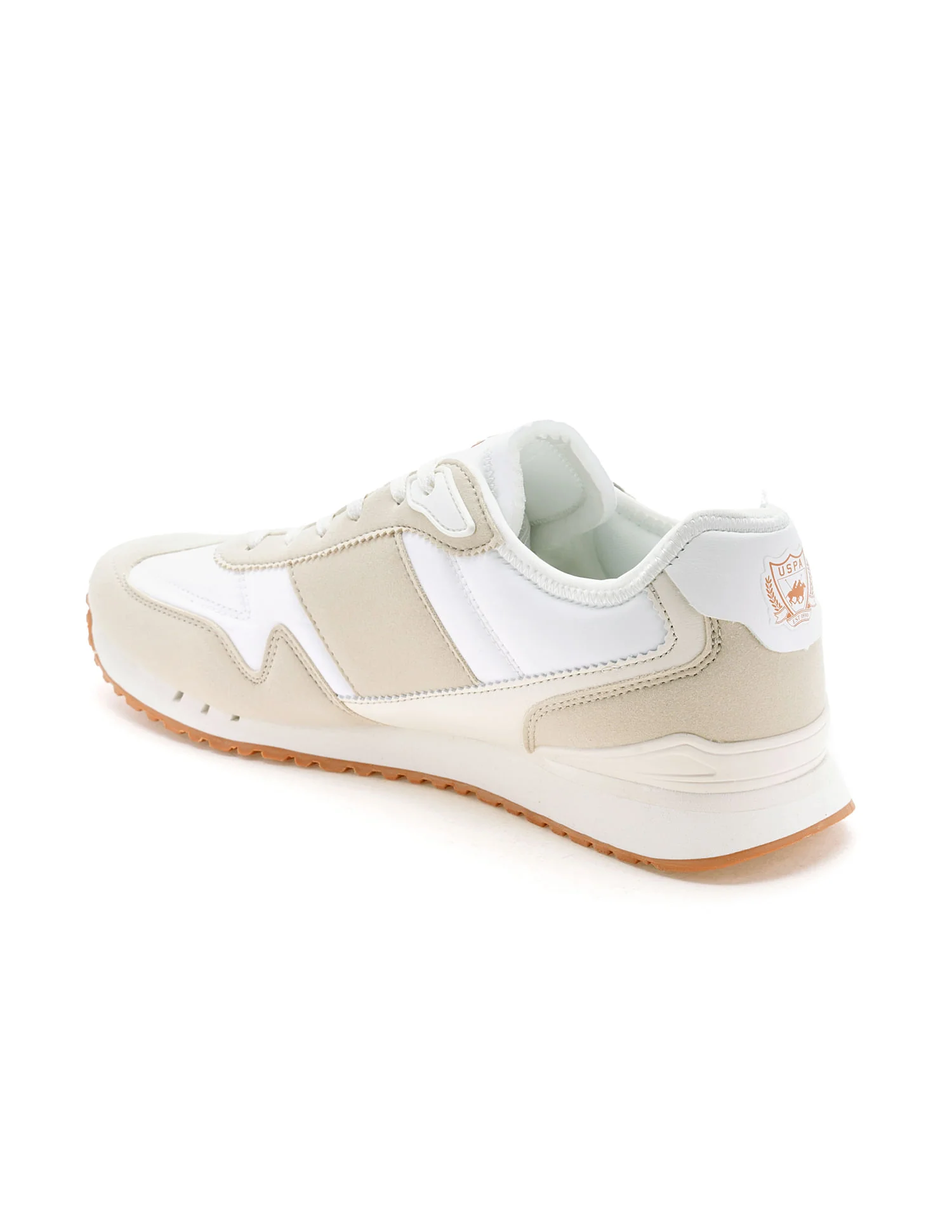Men Tygo Beige Retro Sneakers - Image 4