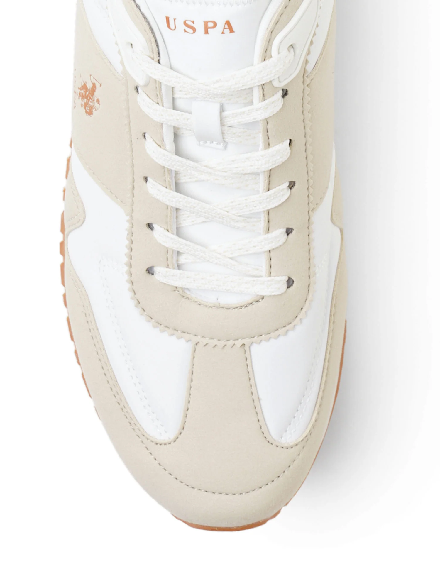 Men Tygo Beige Retro Sneakers - Image 9