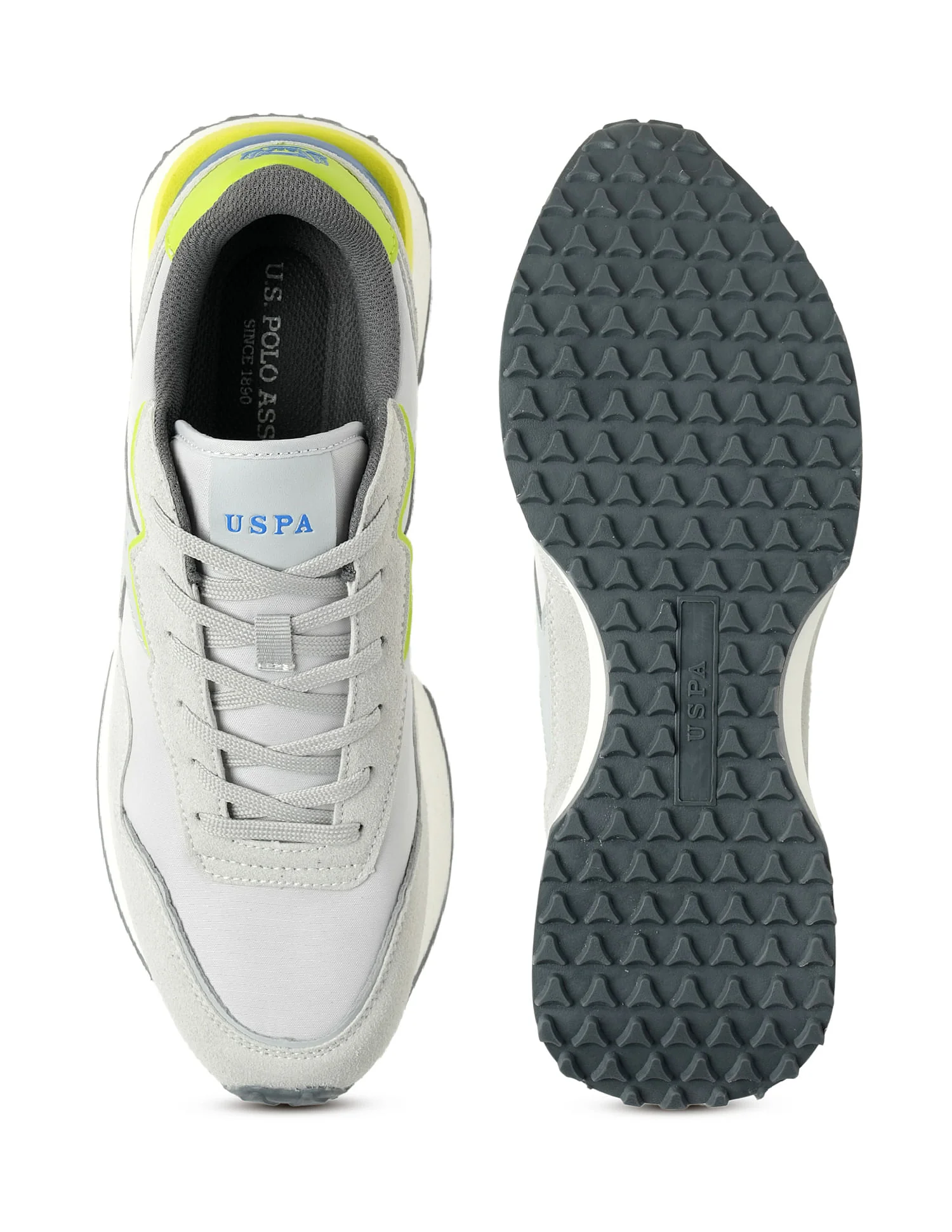 Men Wren Grey Retro Joggers Sneakers - Image 6