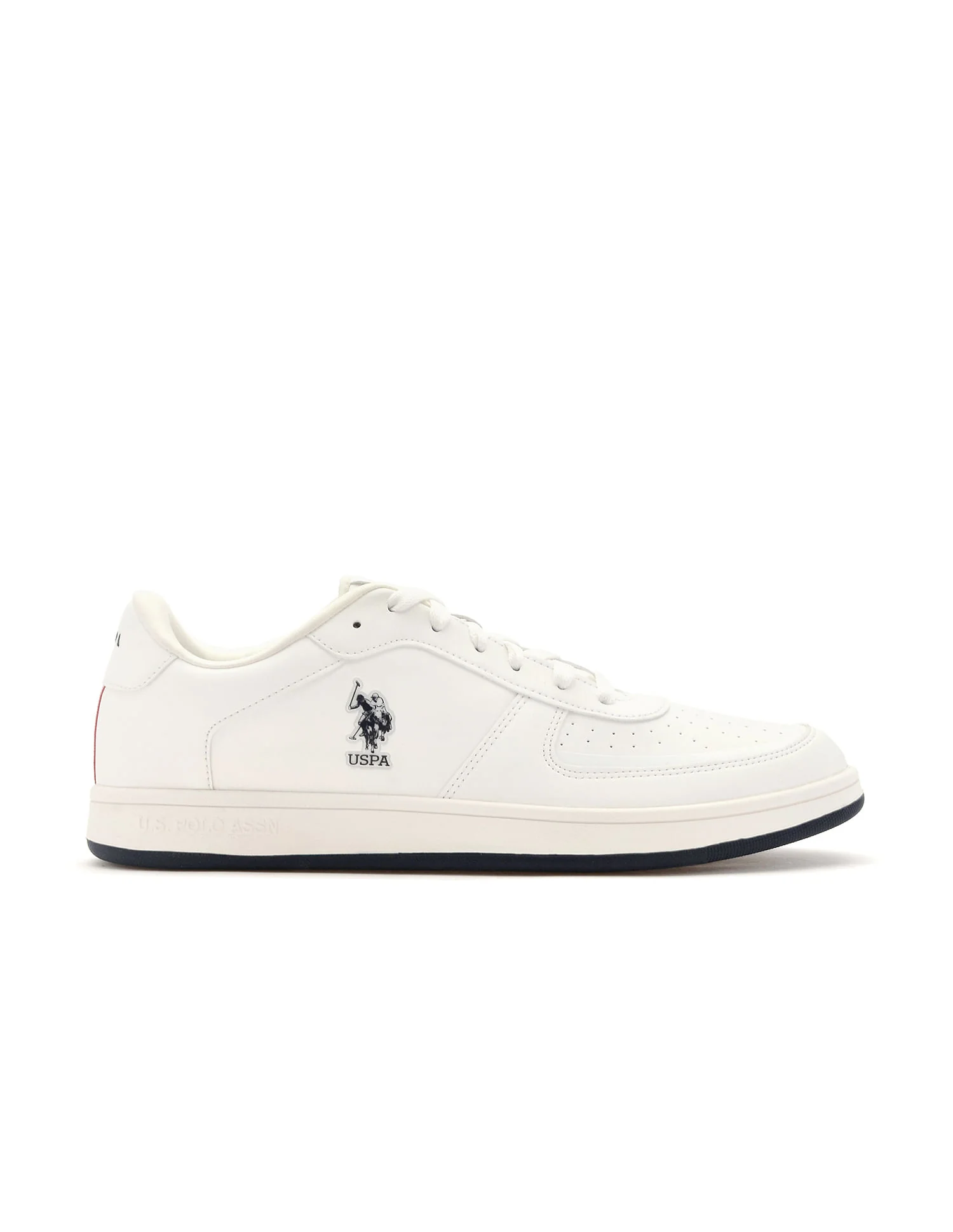 Men Rein 2.0 Off White Retro Court Sneakers - Image 5