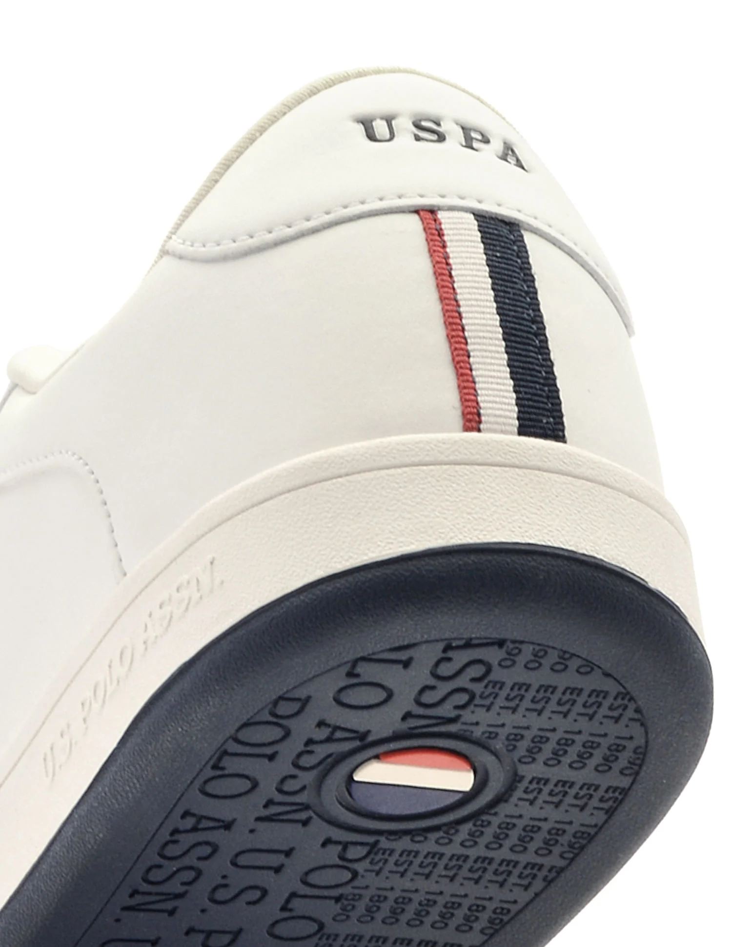 Men Rein 2.0 Off White Retro Court Sneakers - Image 9