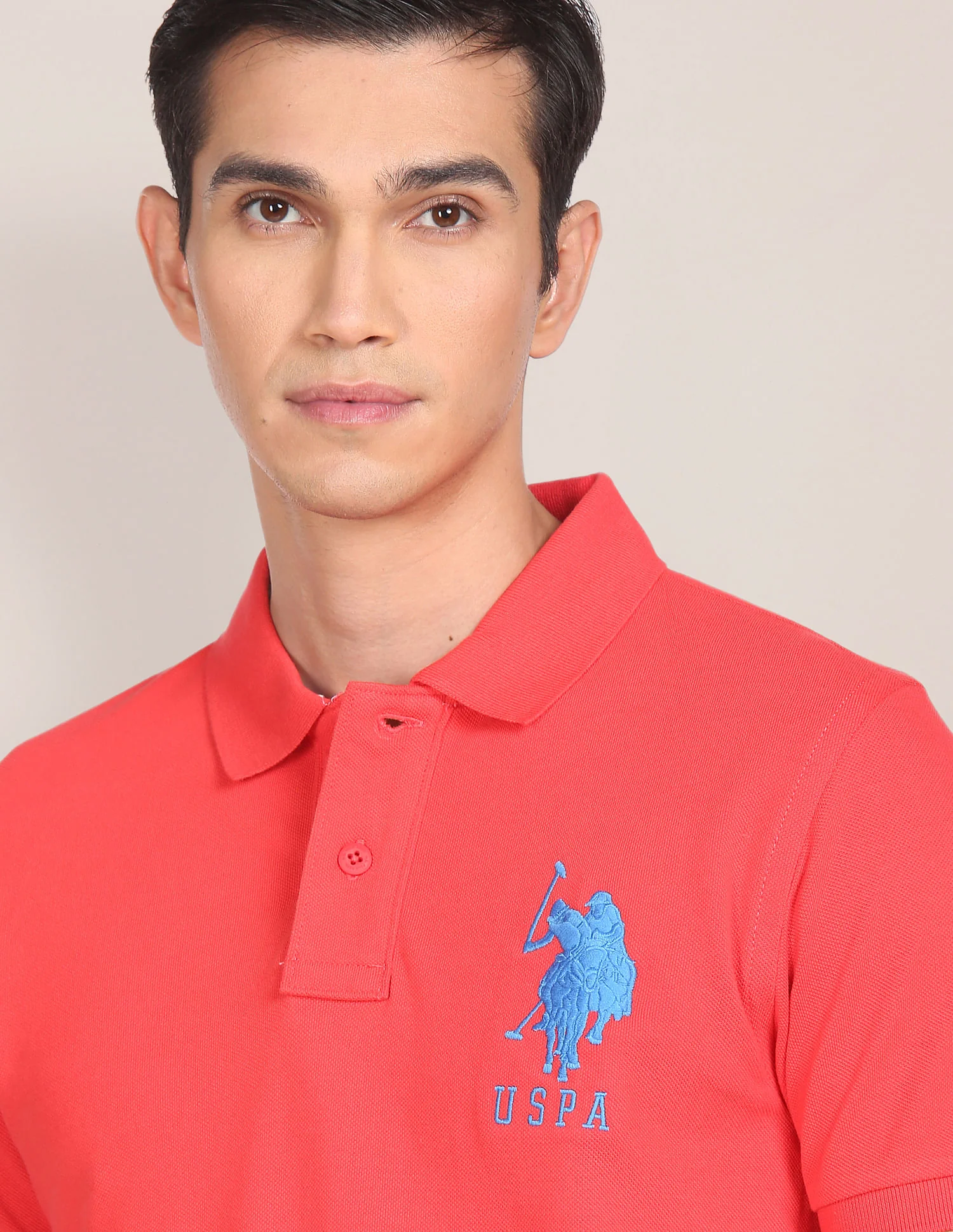Compact Cotton Logo Polo Shirt - Image 7