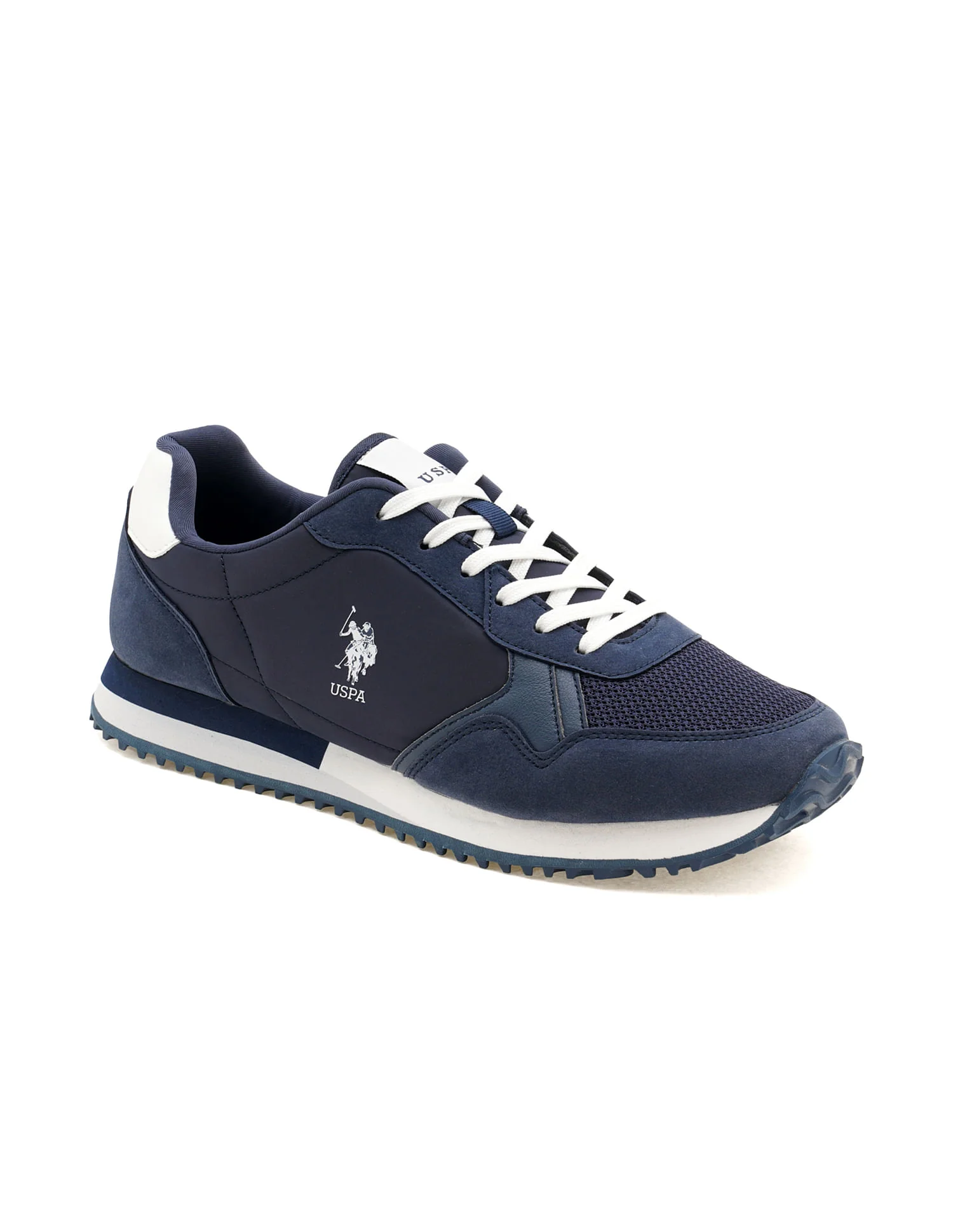 Men Darrion Navy Retro Joggers Sneakers - Image 2