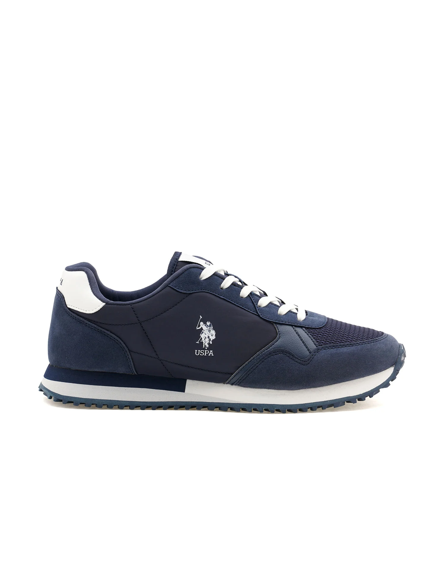 Men Darrion Navy Retro Joggers Sneakers - Image 5
