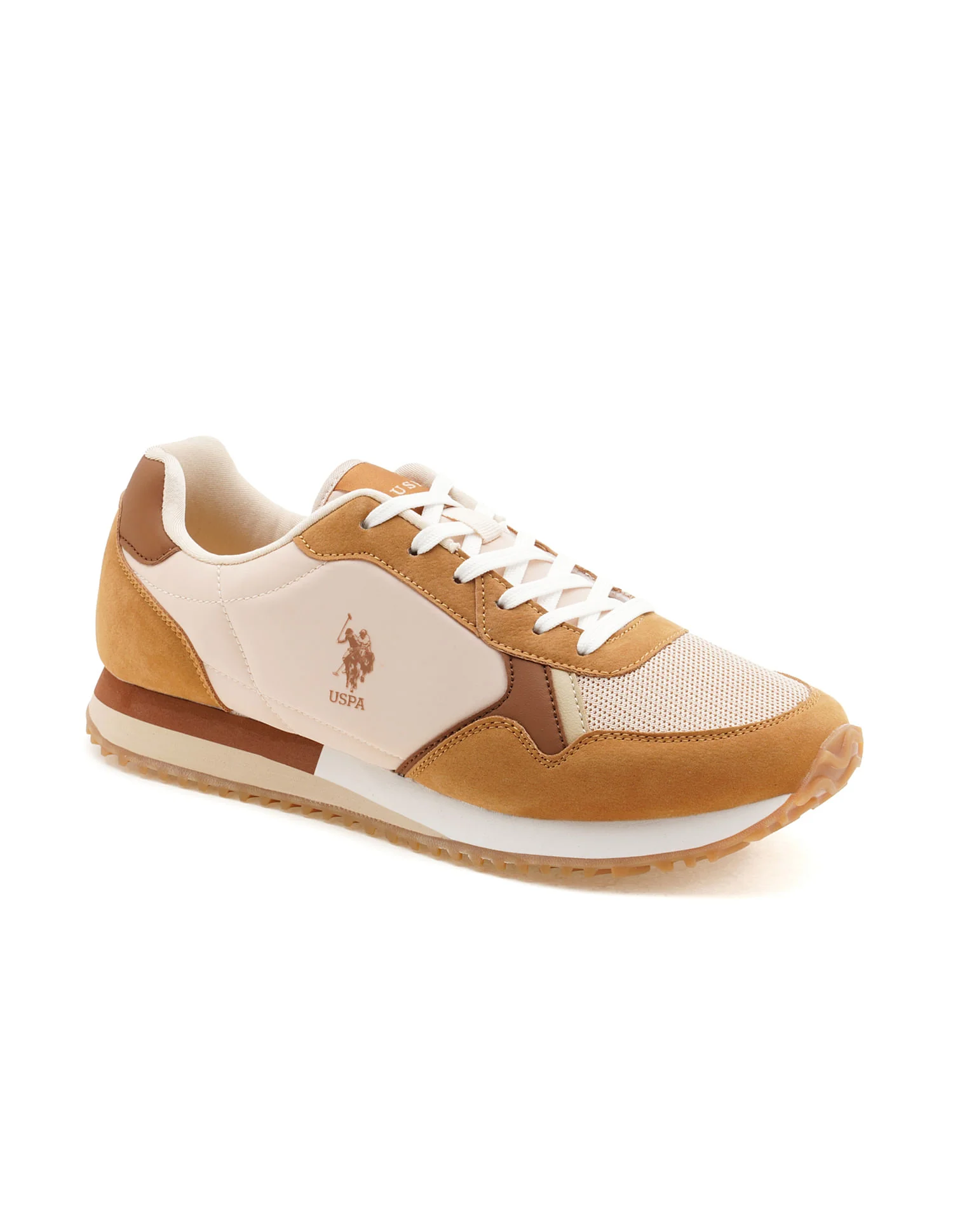 Men Darrion Tan Retro Joggers Sneakers - Image 2