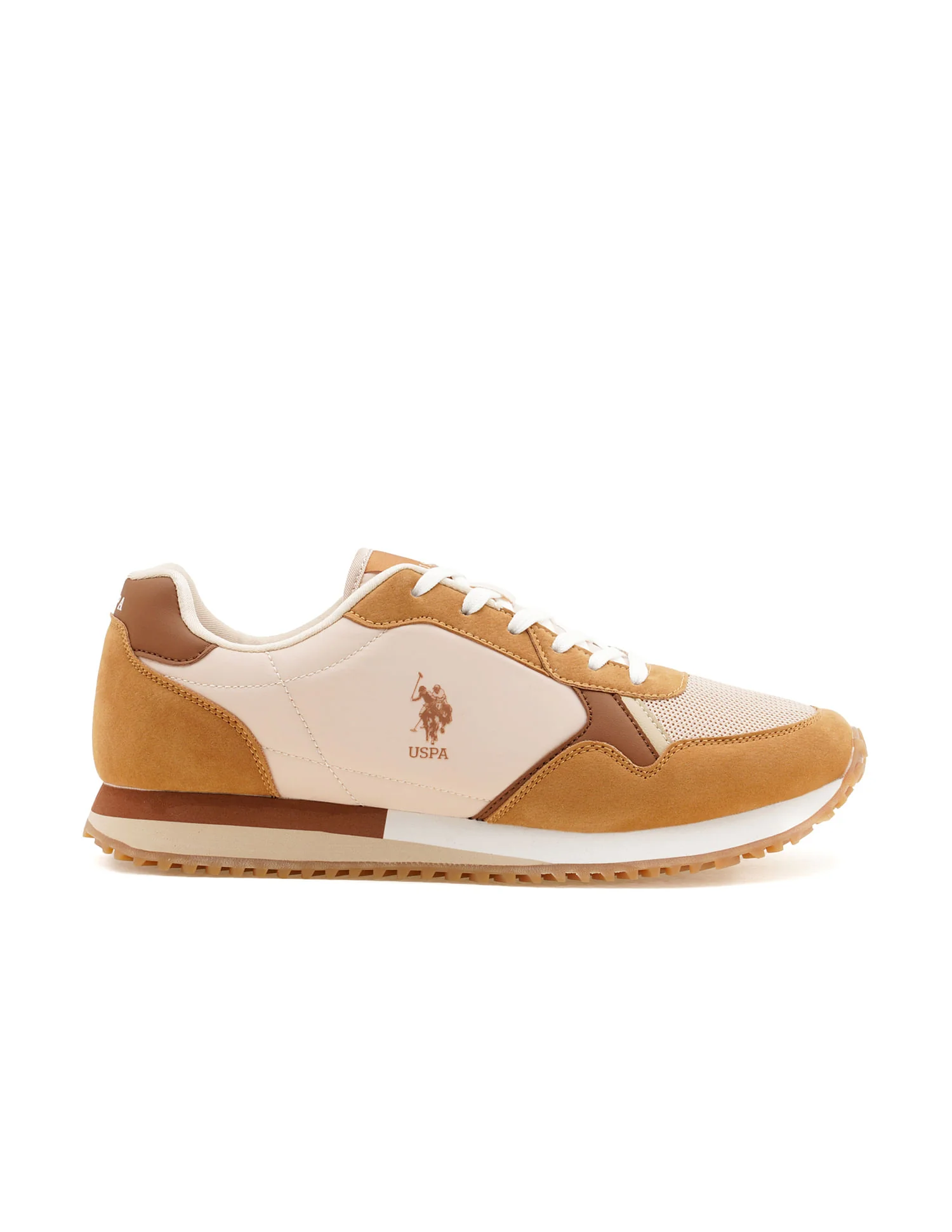 Men Darrion Tan Retro Joggers Sneakers - Image 5