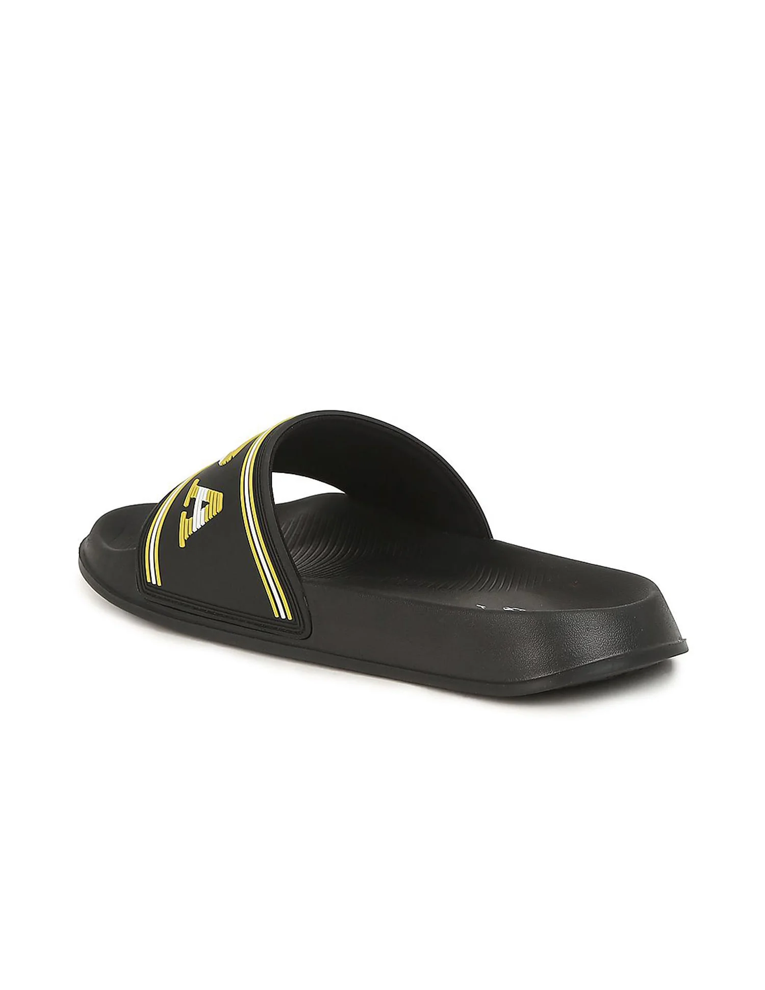 Men Embossed Logo Non-Skid Lightweight Nordin Slides - Image 5