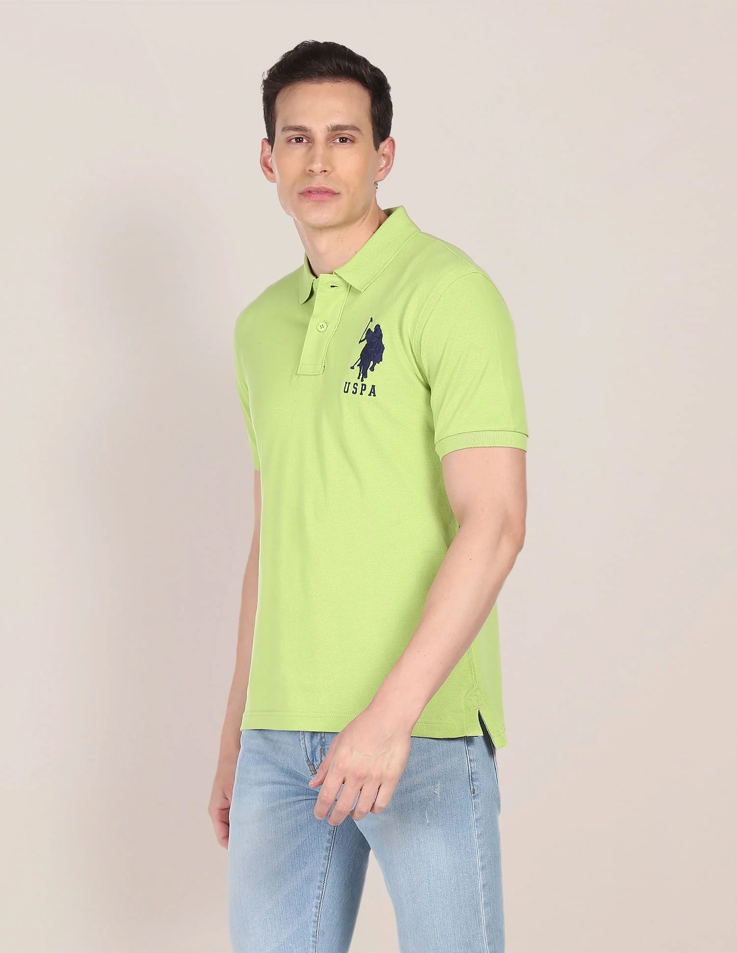 Compact Cotton Logo Polo Shirt - Image 4