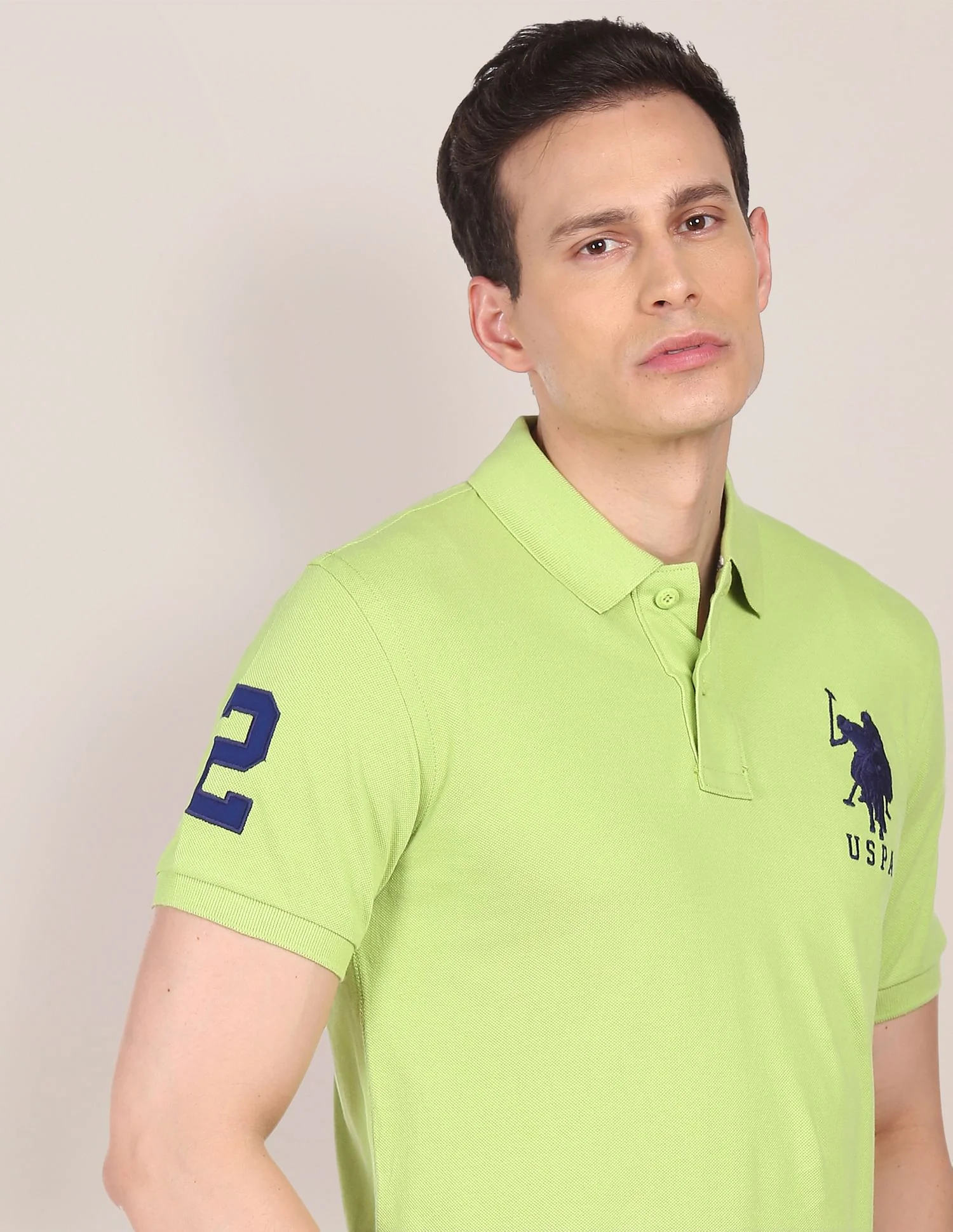 Compact Cotton Logo Polo Shirt - Image 6