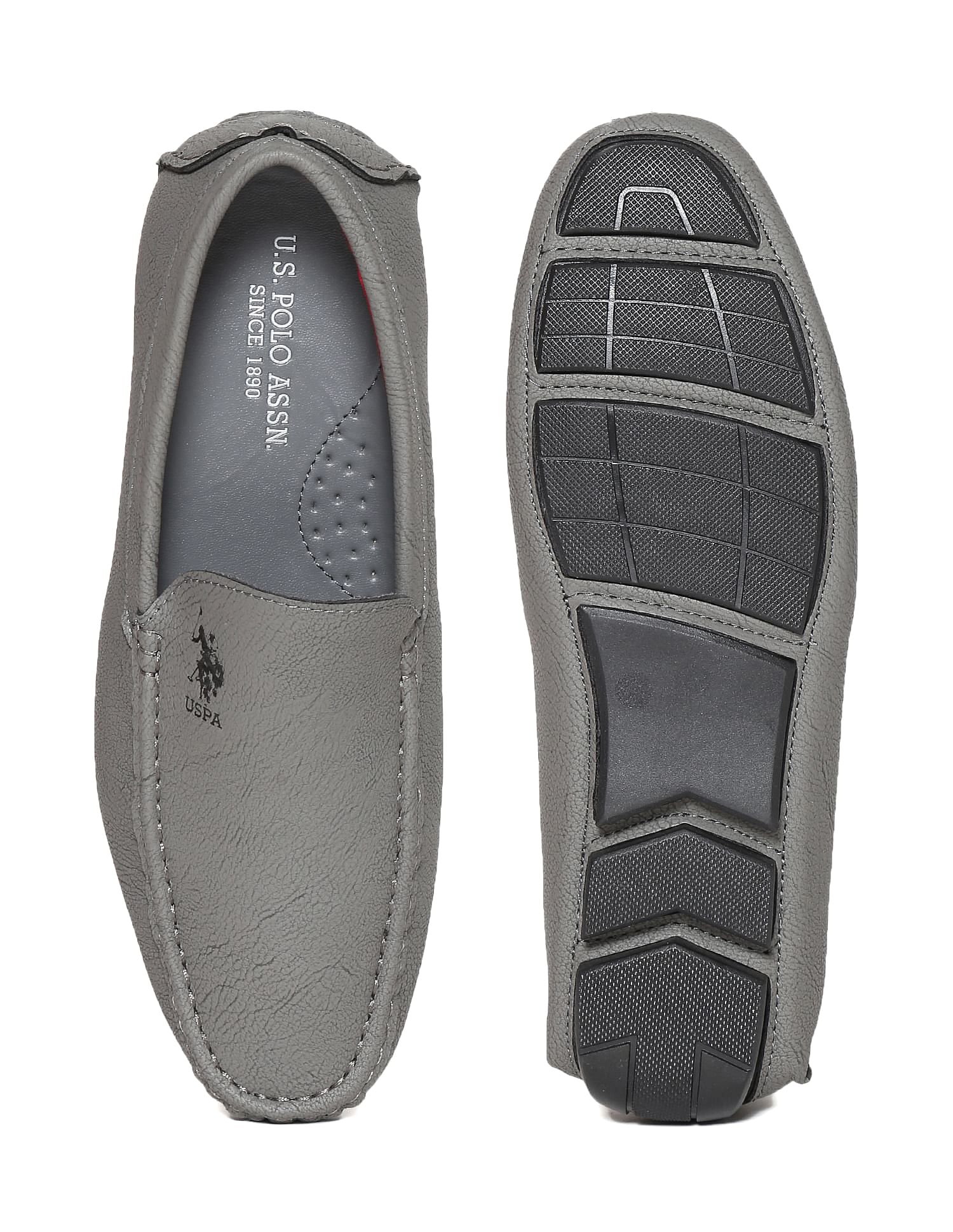 Men Round Toe Textured Aaron 3.0 Loafers - Image 5