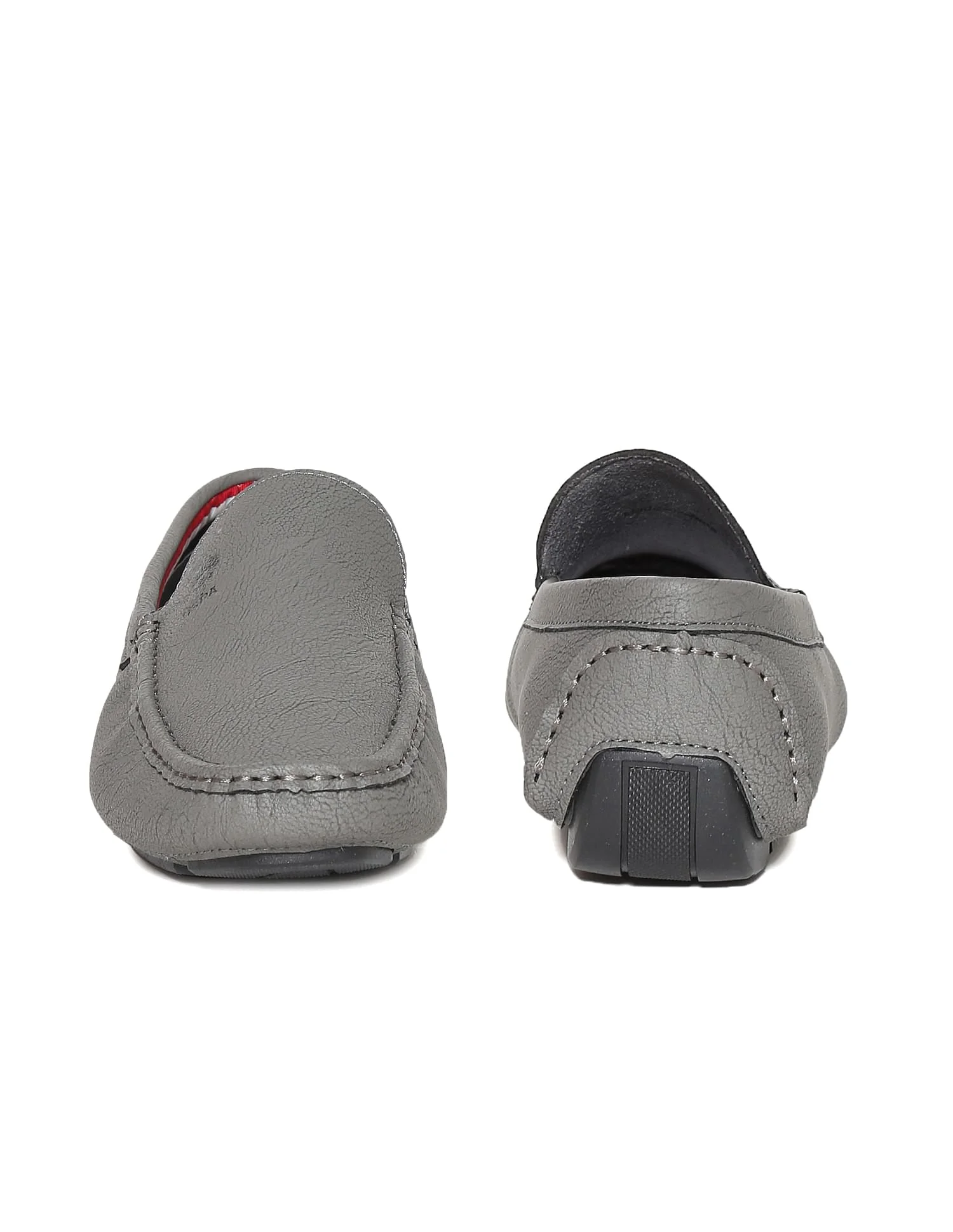Men Round Toe Textured Aaron 3.0 Loafers - Image 7