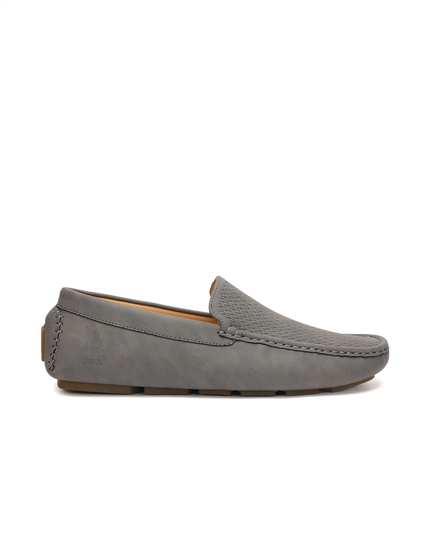 Men Round Toe Textured Colin 3.0 Loafers - Image 3