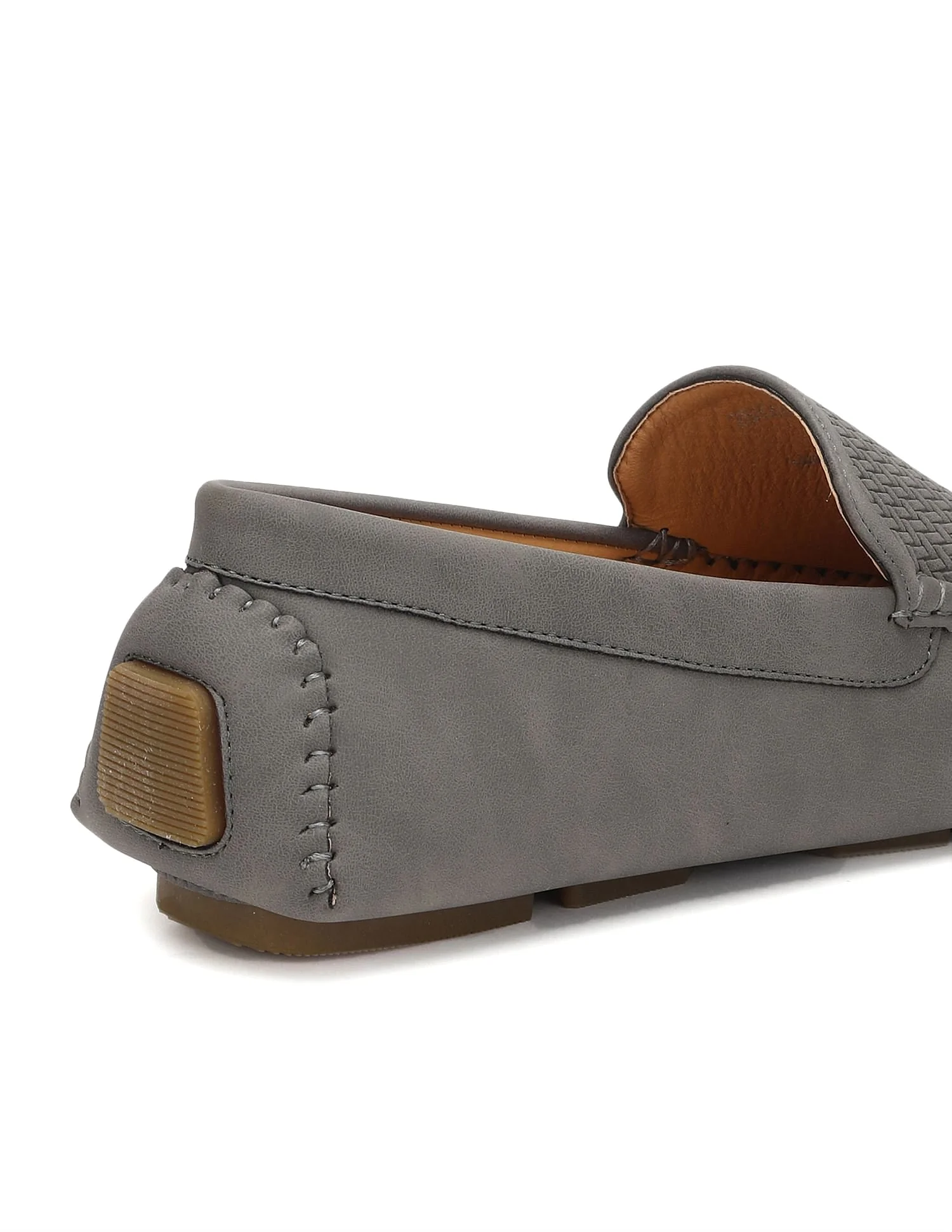 Men Round Toe Textured Colin 3.0 Loafers - Image 6