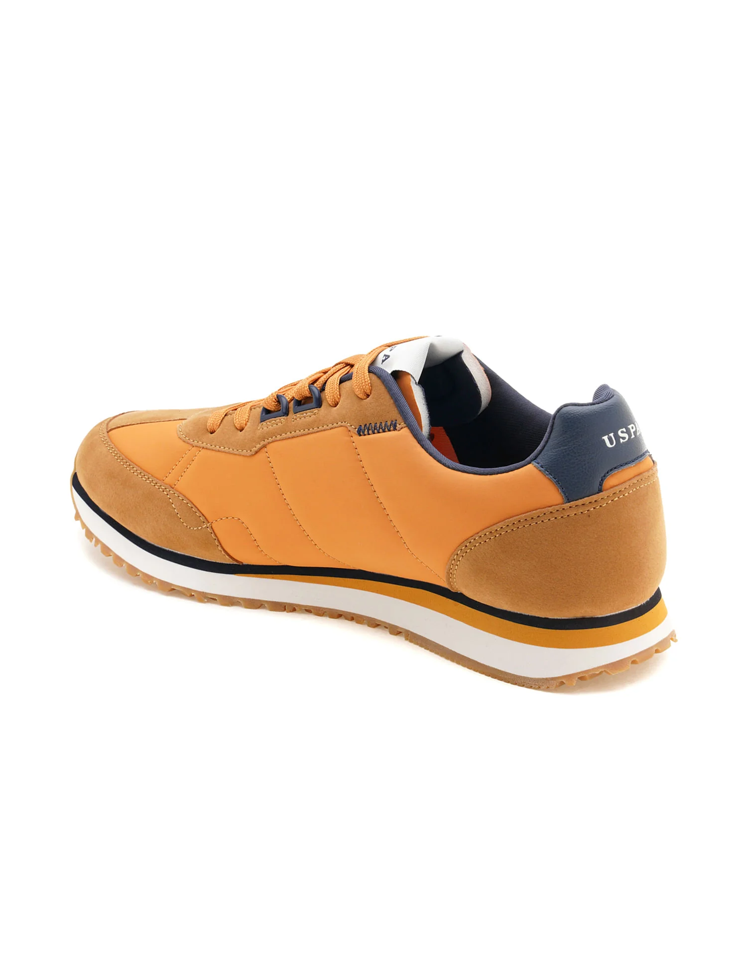 Men Hutton Mustard Retro Joggers Sneakers - Image 4